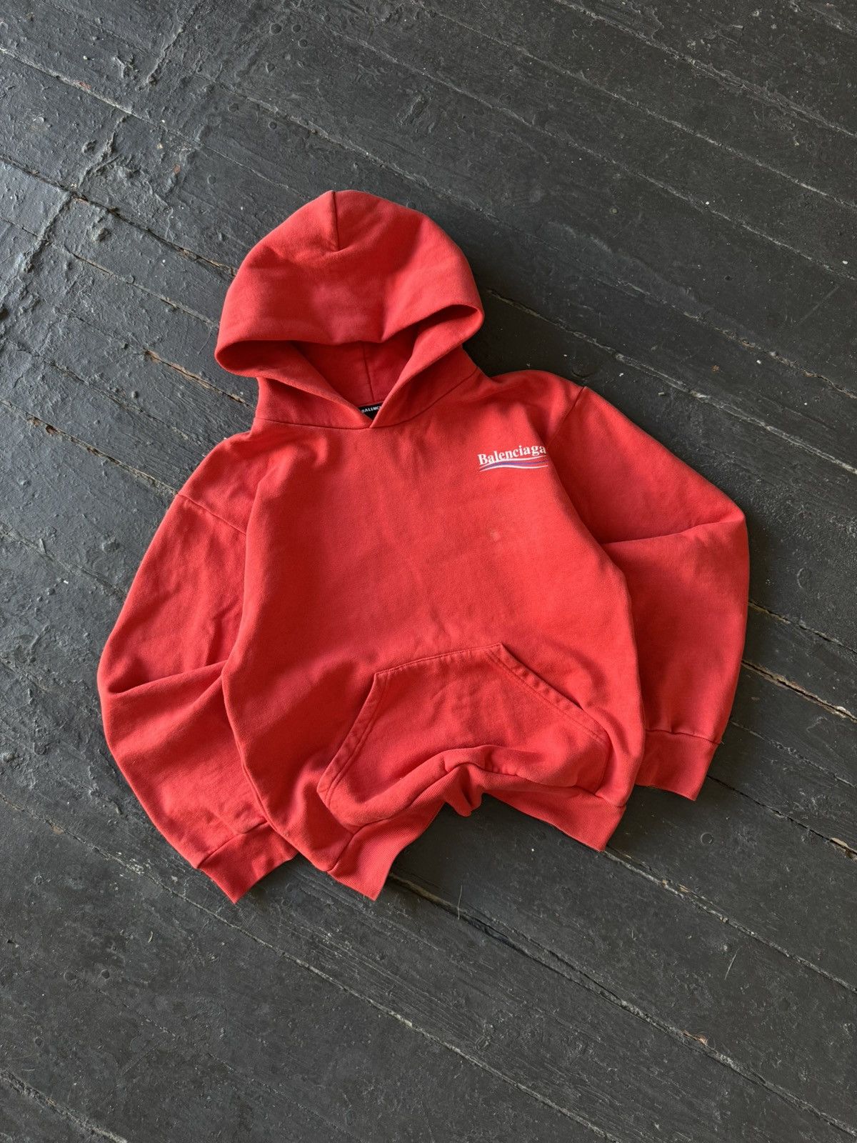 Balenciaga Balenciaga Campaign Pull over hoodie Size US XXS / EU 40 - 2 Thumbnail