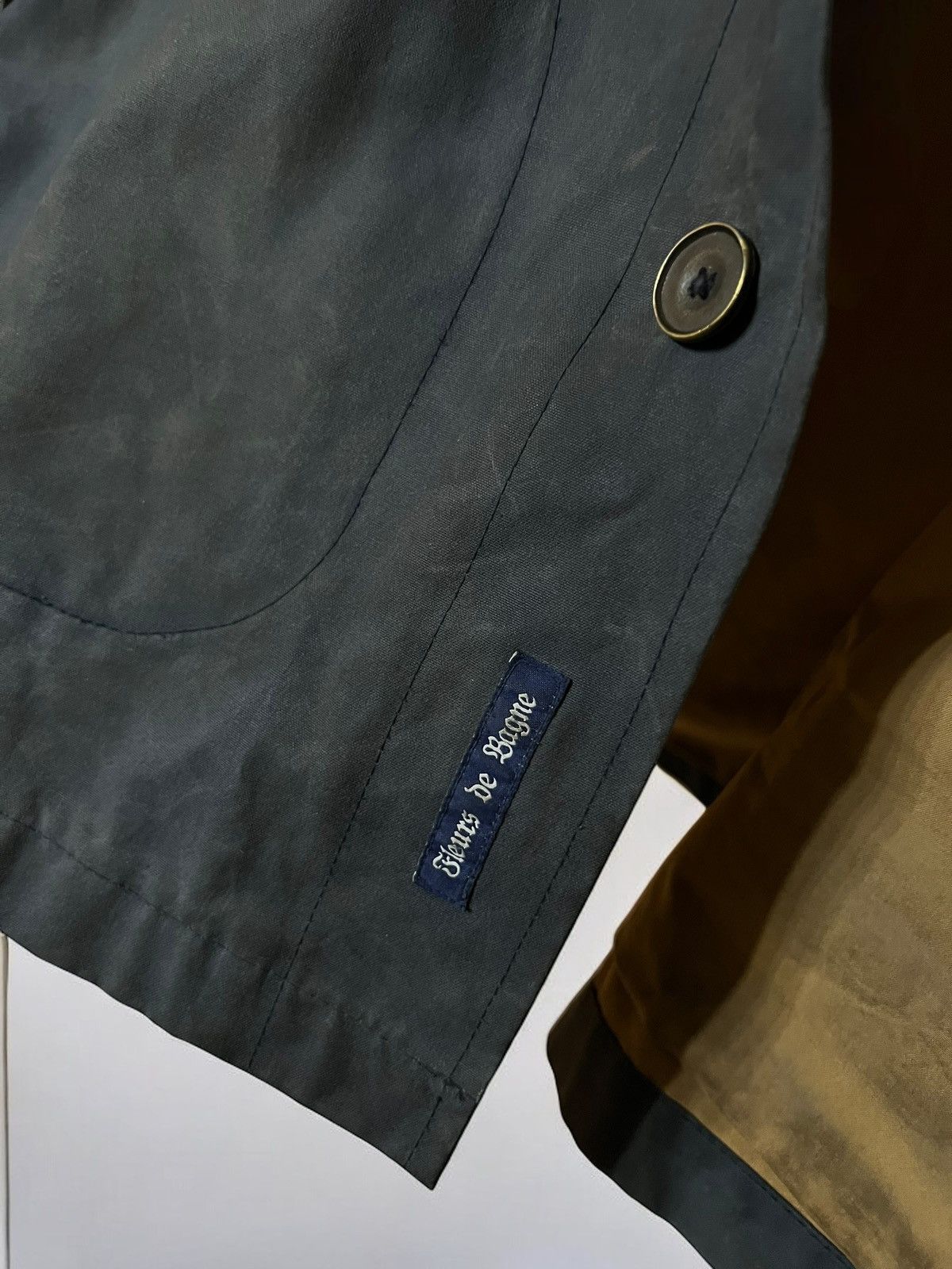 Designer × Vintage OFFER!🫵🏻 FLEURS DE BAGNE “Le Falot” WAXED VINTAGE JACKET Size US L / EU 52-54 / 3 - 3 Thumbnail