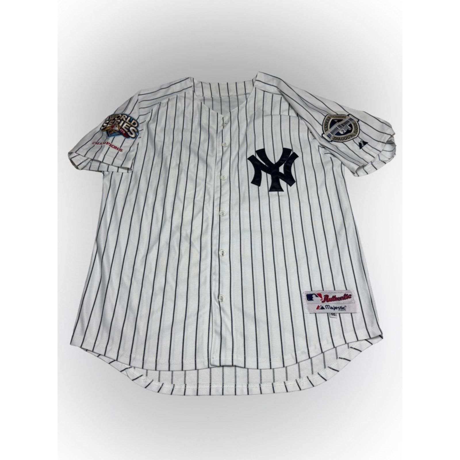 Majestic New York Yankees Derek Jeter Jersey 2009 Sz 50 XL NWOT Size US XL / EU 56 / 4 - 1 Thumbnail