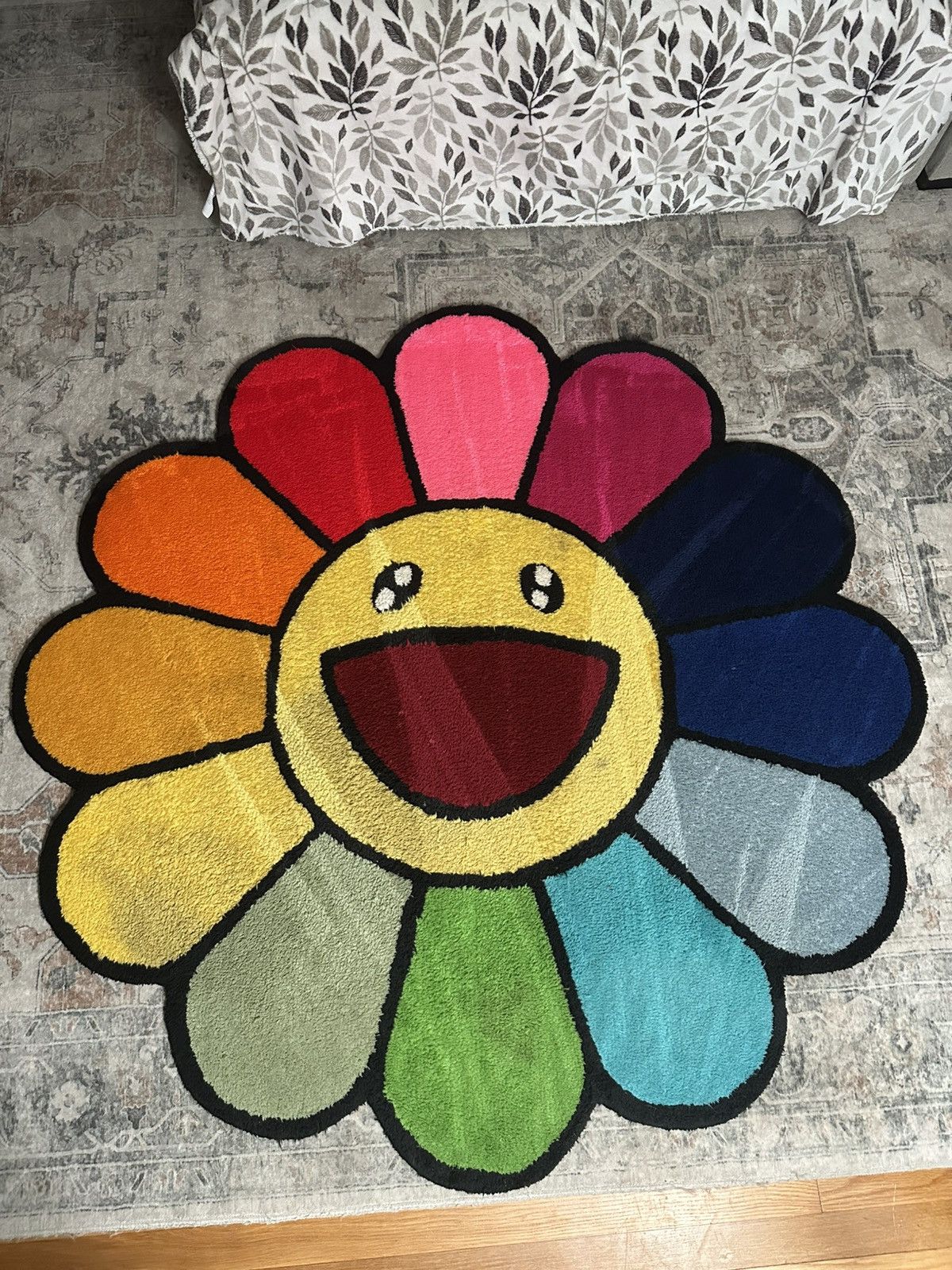 Takashi Murakami Murakami Tufted Rug 5ft Size ONE SIZE - 1 Thumbnail