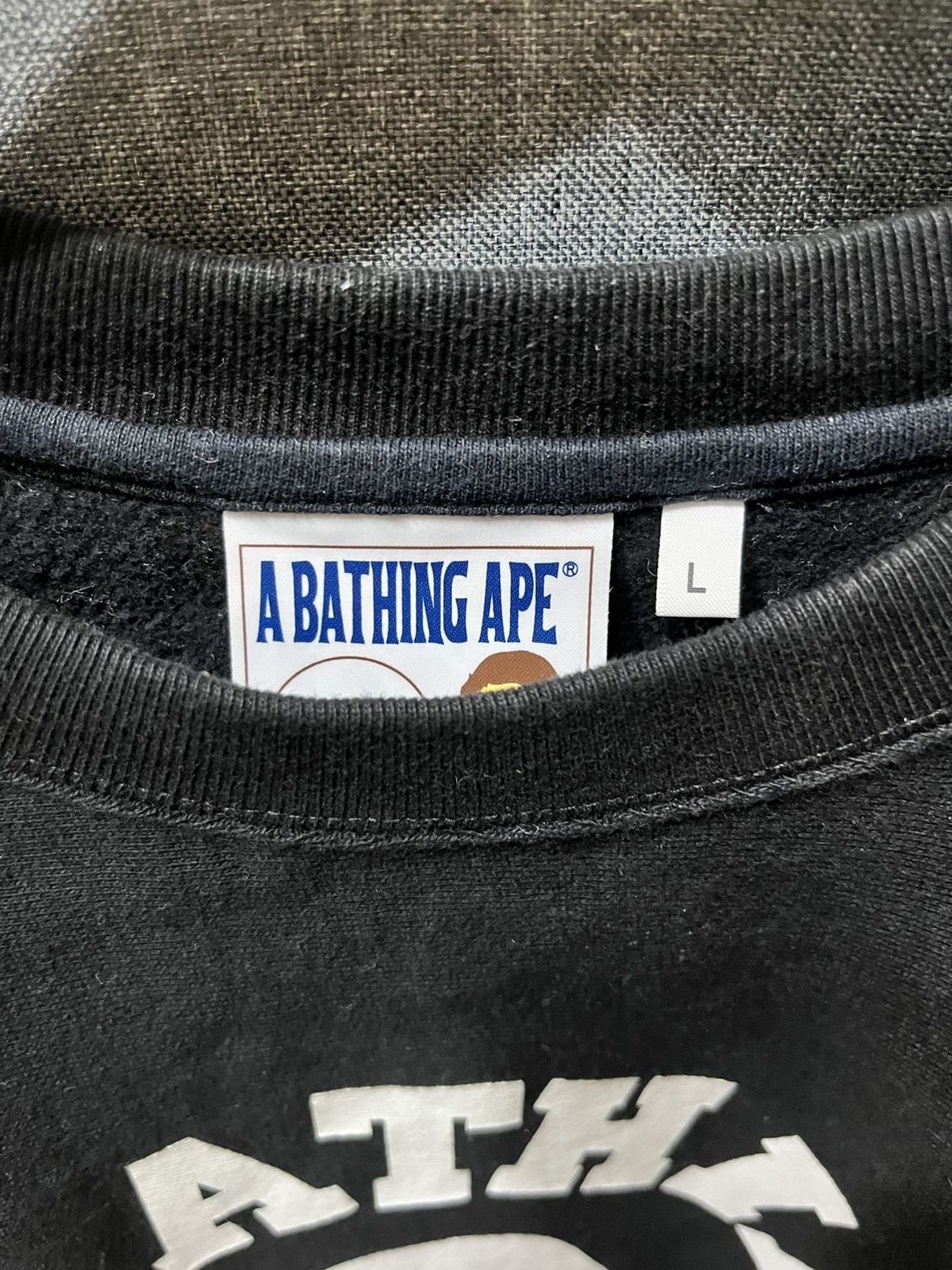 Bape Bape classic college sweatshirts Size US L / EU 52-54 / 3 - 3 Thumbnail
