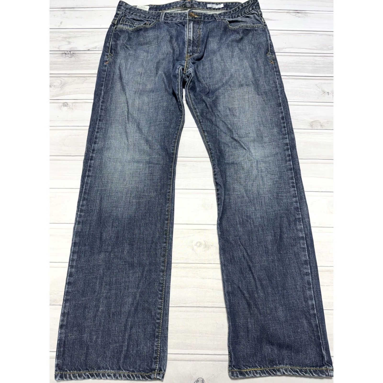 Levi's VINTAGE Levi’s Silvertab Jeans Slim Straight 38x32 Blue 90s Mens Denim 5-Pocket VTG Y2K Size US 38 / EU 54 - 3 Thumbnail