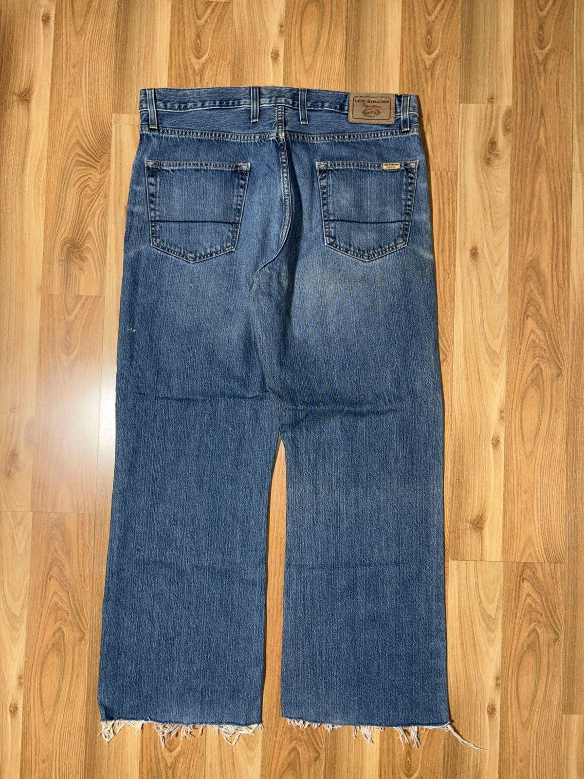 Levi's Vintage Clothing Vintage 2007 Levi Strauss Signature Loose Bootcut Jeans Y2K Size US 34 / EU 50 - 2 Thumbnail