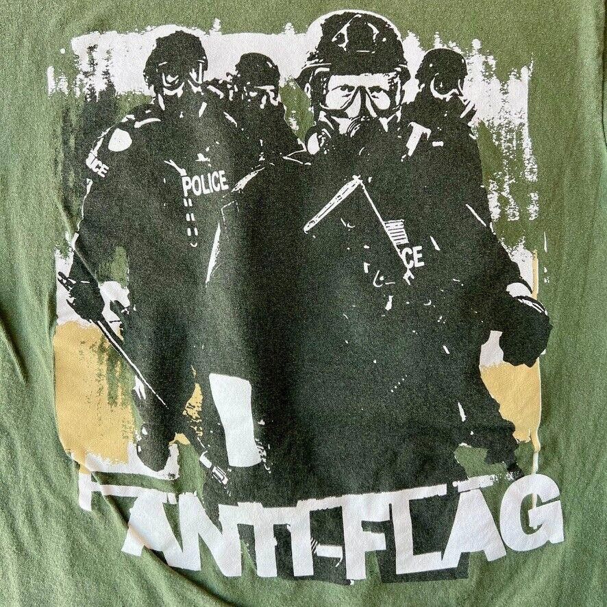 Gildan VTG 2000s Anti-Flag Police Brutality T-Shirt Size S Rare Size US S / EU 44-46 / 1 - 2 Thumbnail