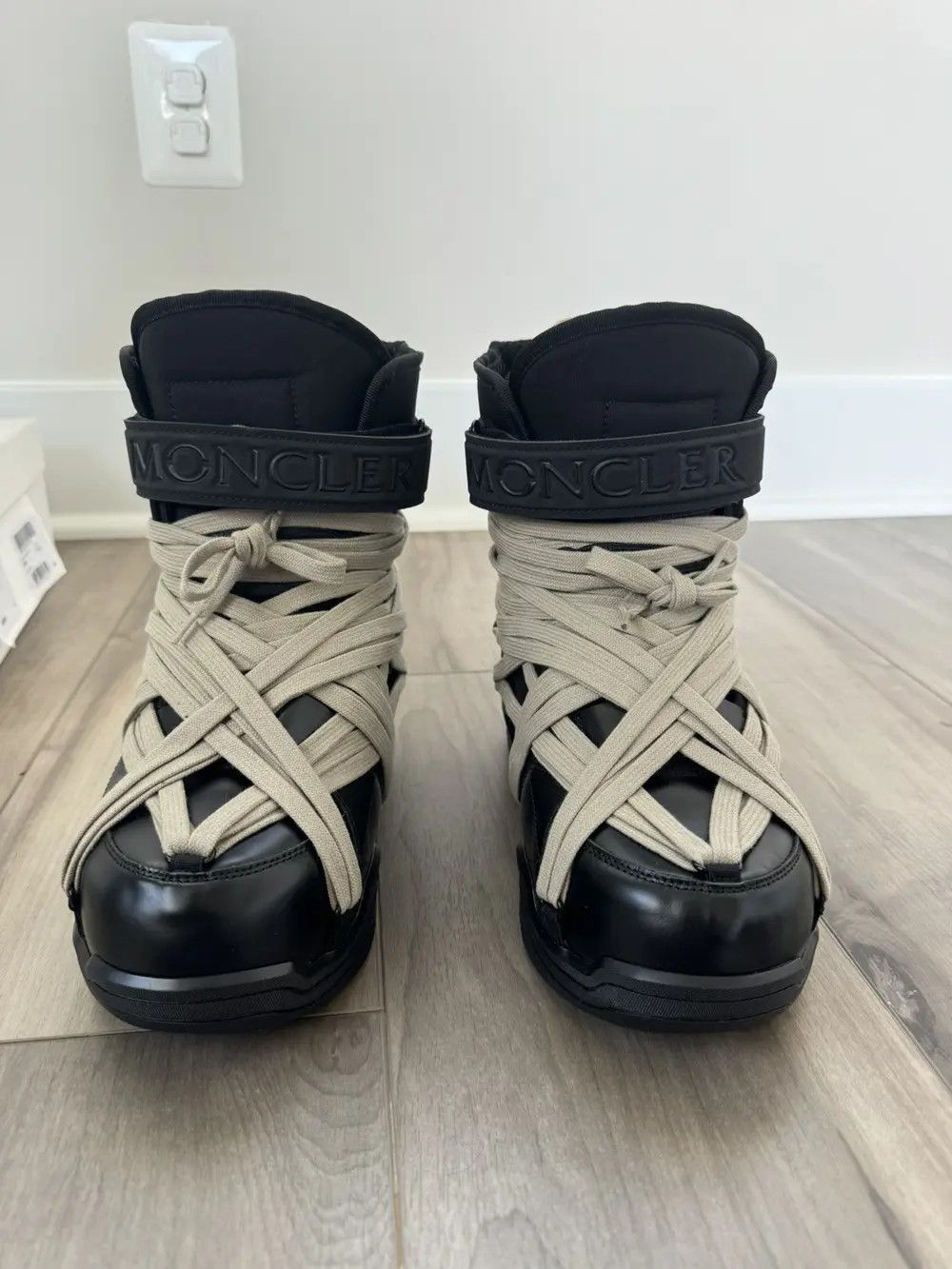 Rick Owens Moncler Rick Owens Megalace Amber Boot | Grailed