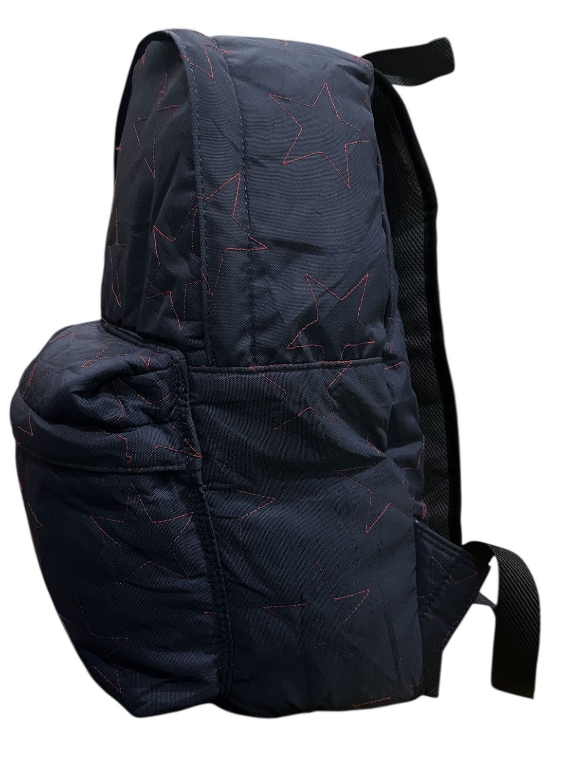 Japanese Brand VINTAGE SAZABY NYLON BACKPACK BLUE STAR RED DESIGN Size ONE SIZE - 4 Thumbnail