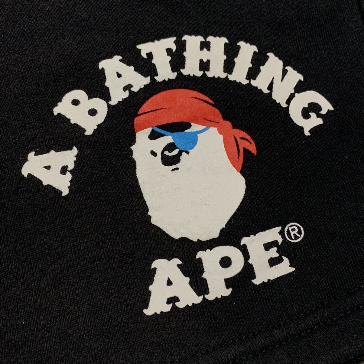 Bape Bape Large Shorts Pirate Store Black Jogger Bottoms Size US 34 / EU 50 - 4 Thumbnail