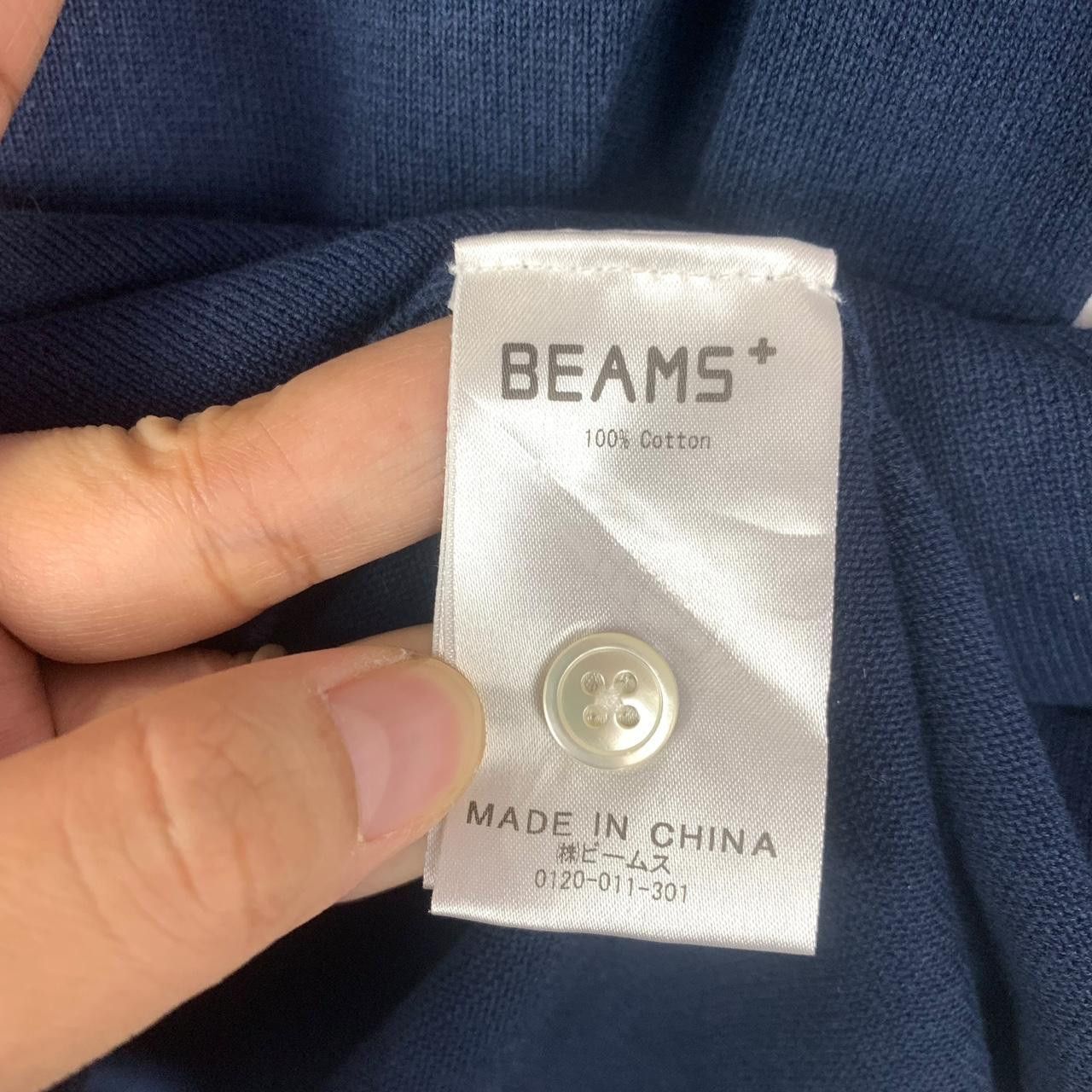 Beams Plus Vintage BEAMS PLUS JAPAN Collection Plain Polo Tee Shirt Top Size US S / EU 44-46 / 1 - 5 Thumbnail