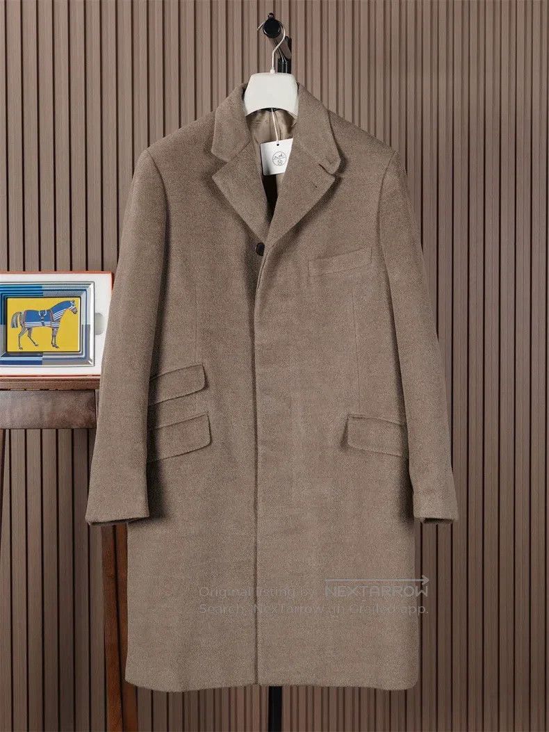 Hermes Hermes Men's Autumn/Winter Cashmere Coat Size US M / EU 48-50 / 2 - 1 Thumbnail