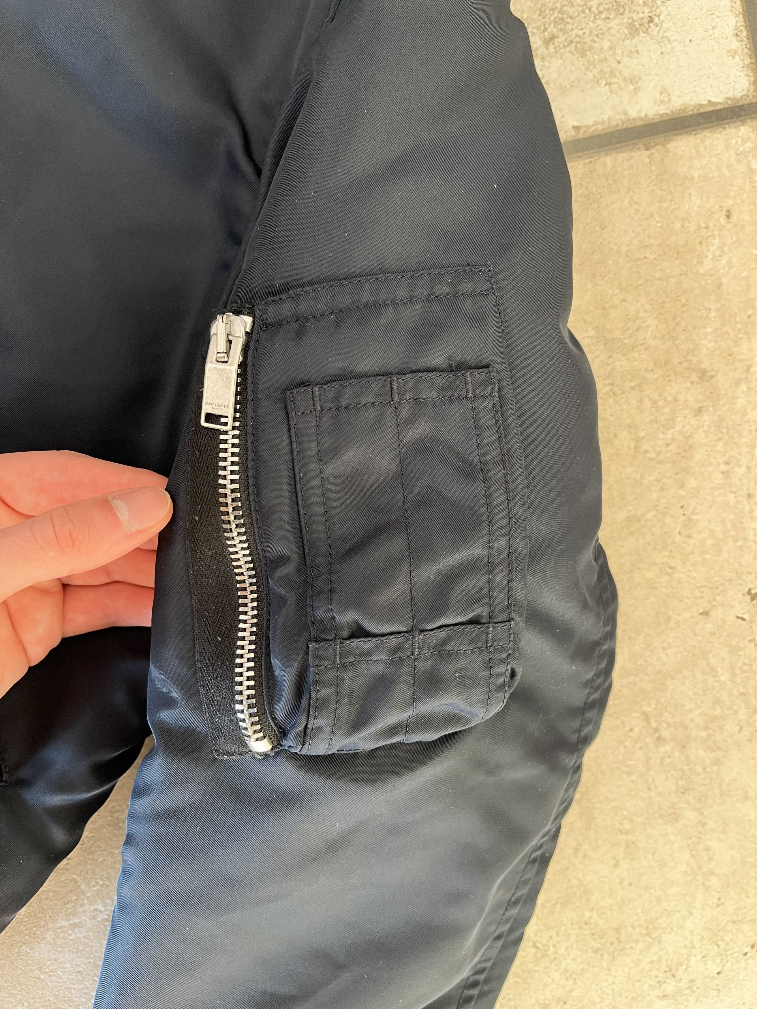 Saint Laurent Paris FW16 Saint Laurent Paris Bomber Jacket Size XS / US 0-2 / IT 36-38 - 5 Thumbnail