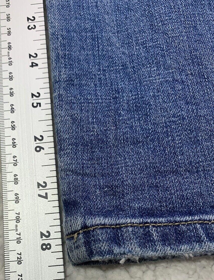 Kancan USA Kancan Jeans Women's Size 13 Blue Distressed Straight Leg Size ONE SIZE - 12 Thumbnail