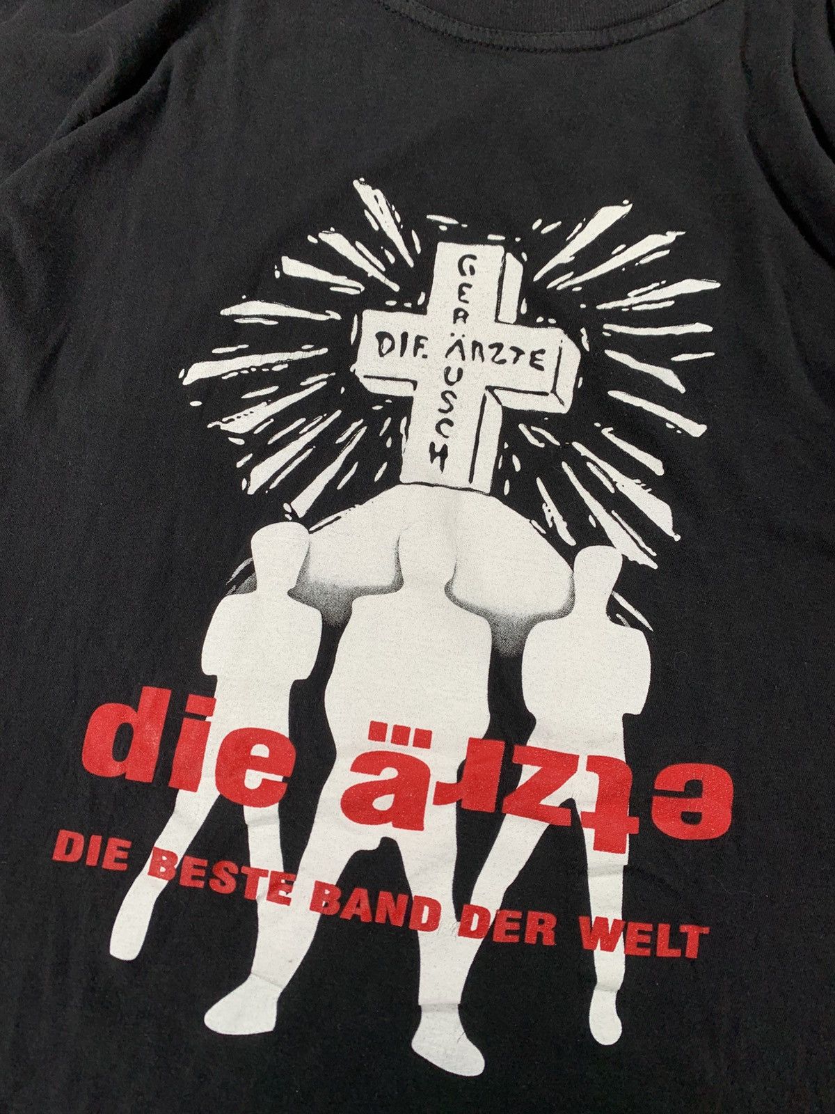 Band Tees Vintage 2003 Die Artze Gerausch Industrial German Band Tee Size US XL / EU 56 / 4 - 3 Thumbnail