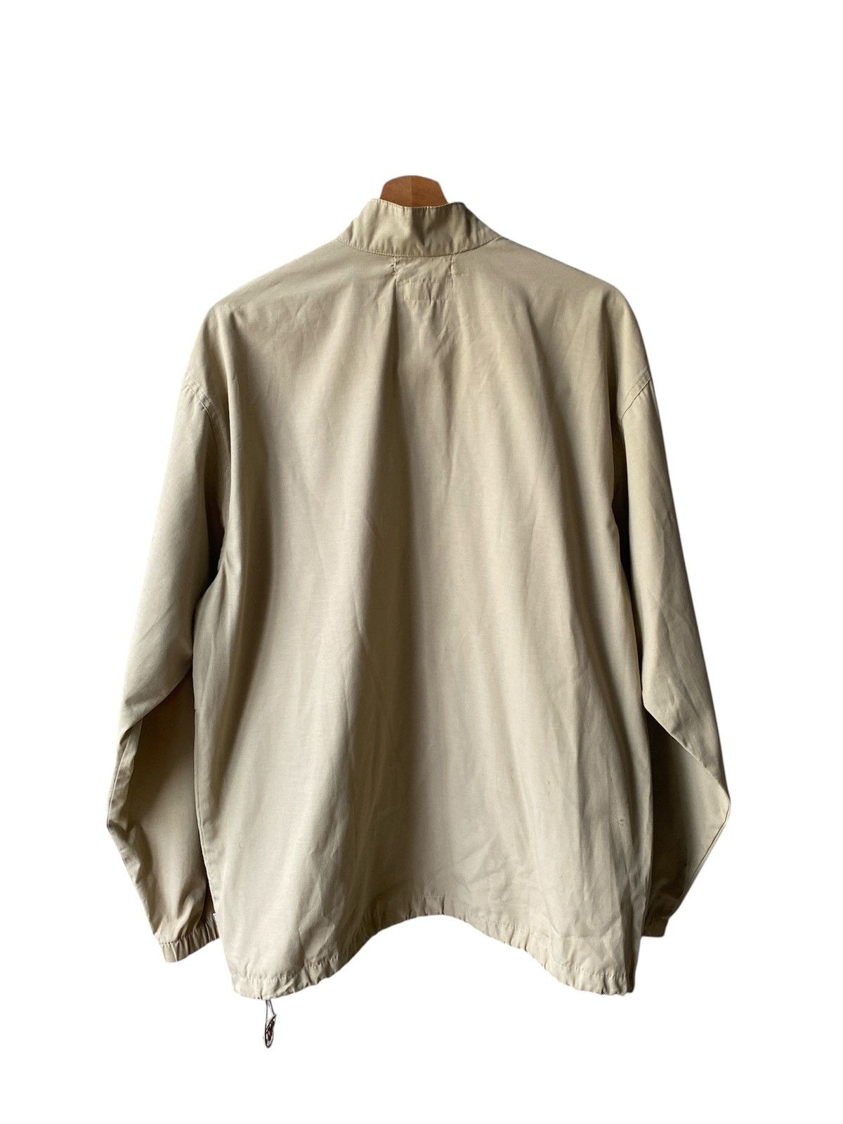 Supreme Vintage 90’s Supreme USA Made Beige Zip Up Jacket Size US XL / EU 56 / 4 - 2 Thumbnail