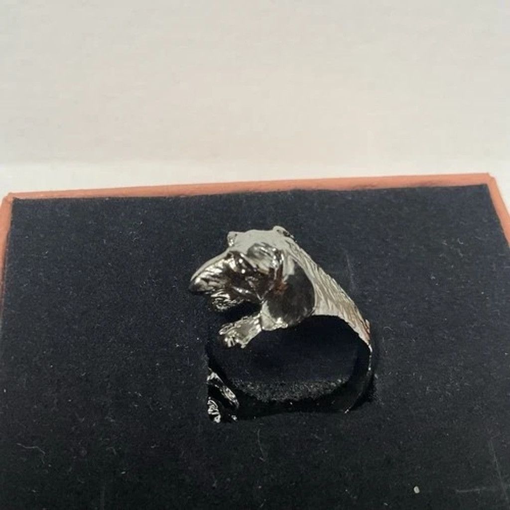 The Unbranded Brand NWT Cute Open Ring Silver Adjustable Jewelry for Women Gift Size ONE SIZE - 7 Thumbnail