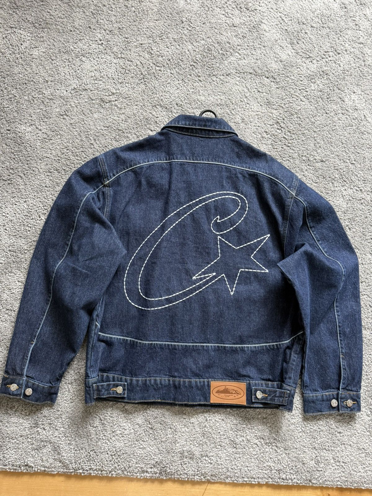 ジャケット・アウター Corteiz Denim JACKET M Corteiz C-Star Denim Trucker Jacket | eBay