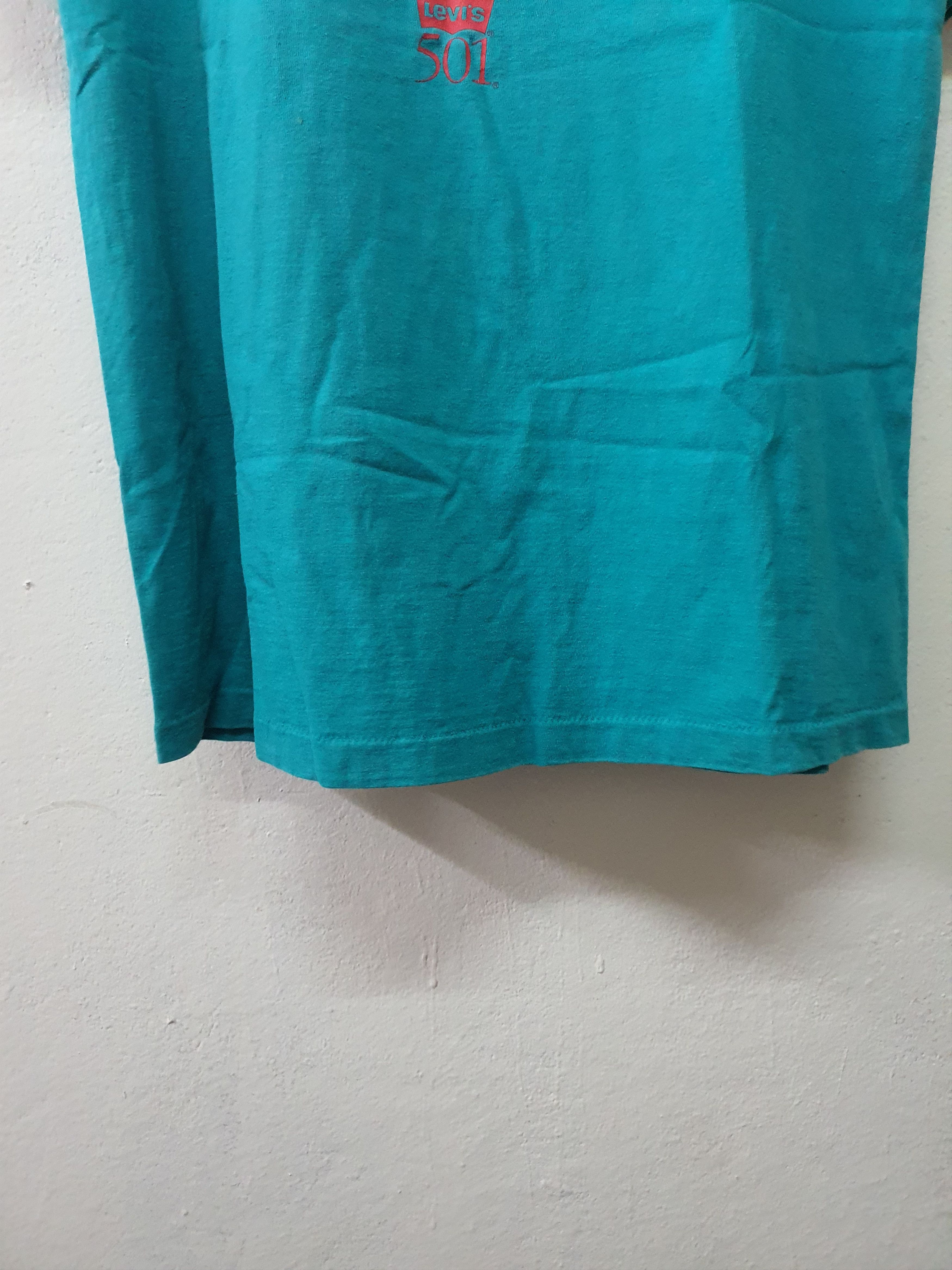 Levi's Vintage 90s Levis Is Your Fly Buttoned ? Tee Size US M / EU 48-50 / 2 - 11 Thumbnail