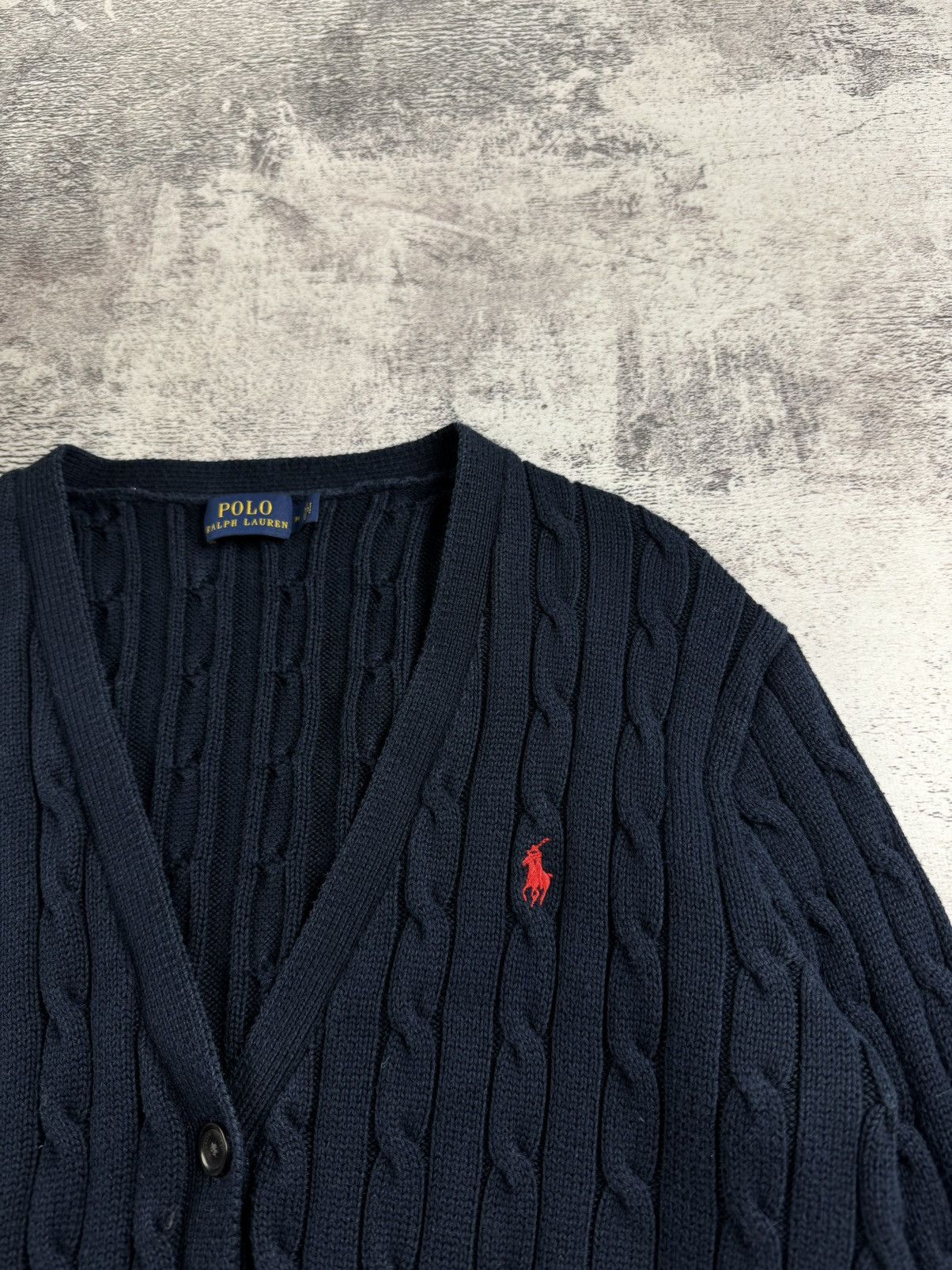 Polo Ralph Lauren Polo Ralph Lauren Sport Cable Knited Sweater Button Cardigan Size M / US 6-8 / IT 42-44 - 7 Thumbnail