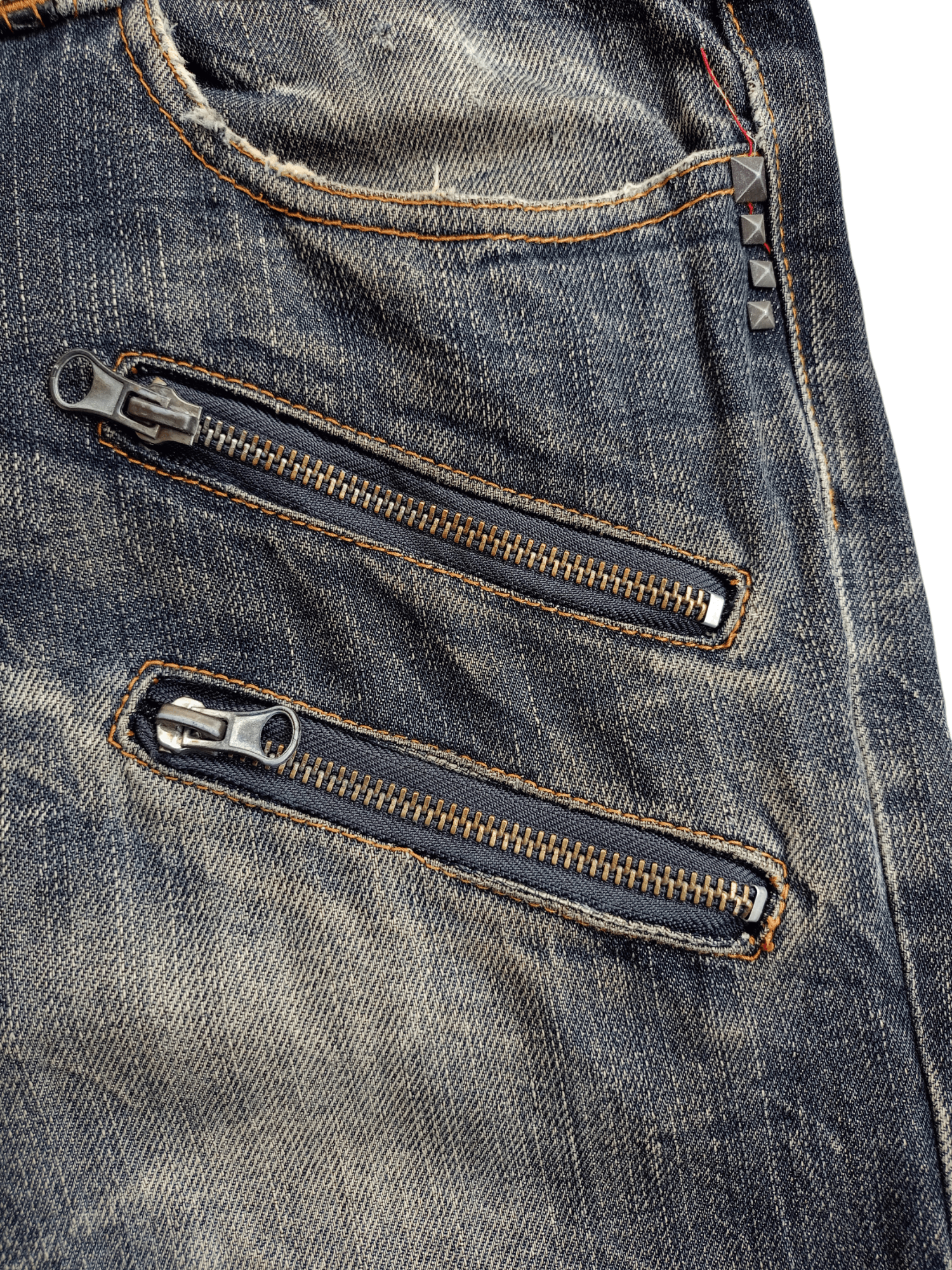 Japanese Brand × Vintage NYLAUS JEANS Japanese Brand Vintage Streetwear Denim Size US 32 / EU 48 - 10 Thumbnail