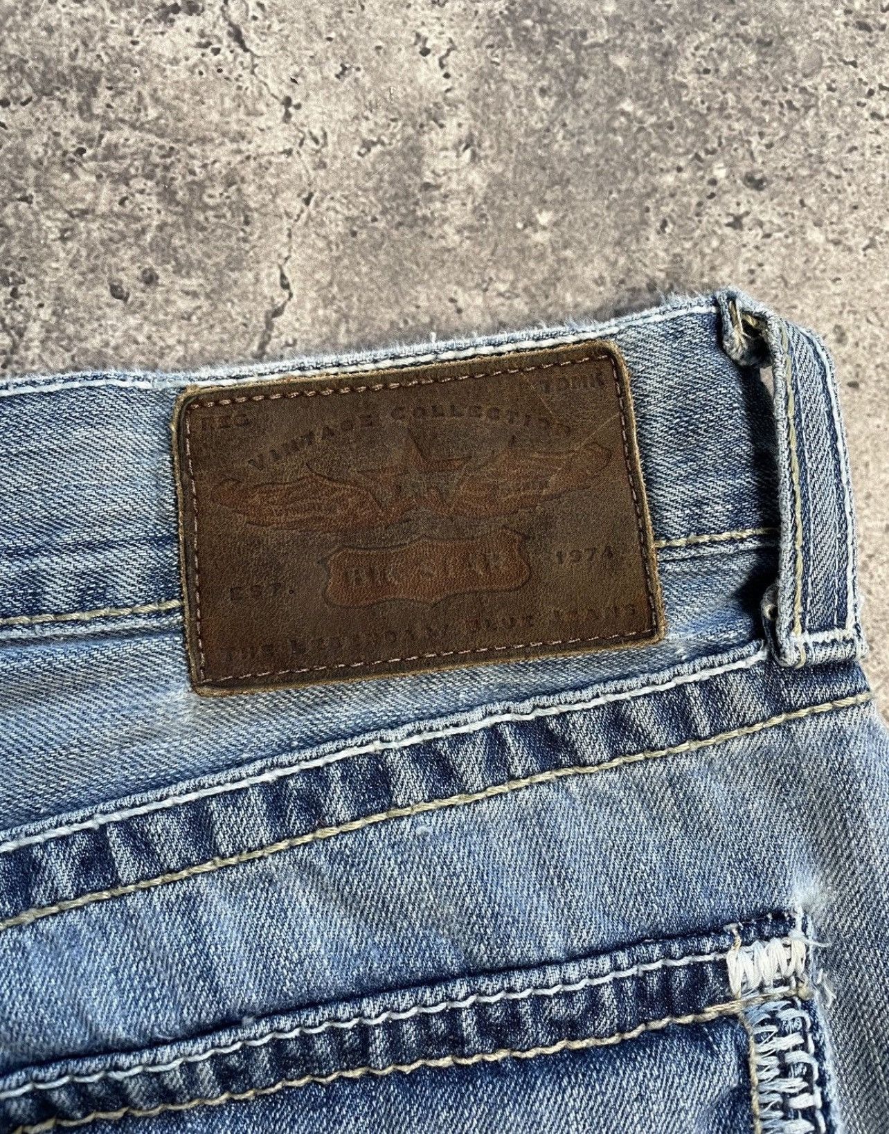True Religion Vintage Y2K Big Star Like True Religion Y2K Distressed Jeans Size US 36 / EU 52 - 11 Thumbnail