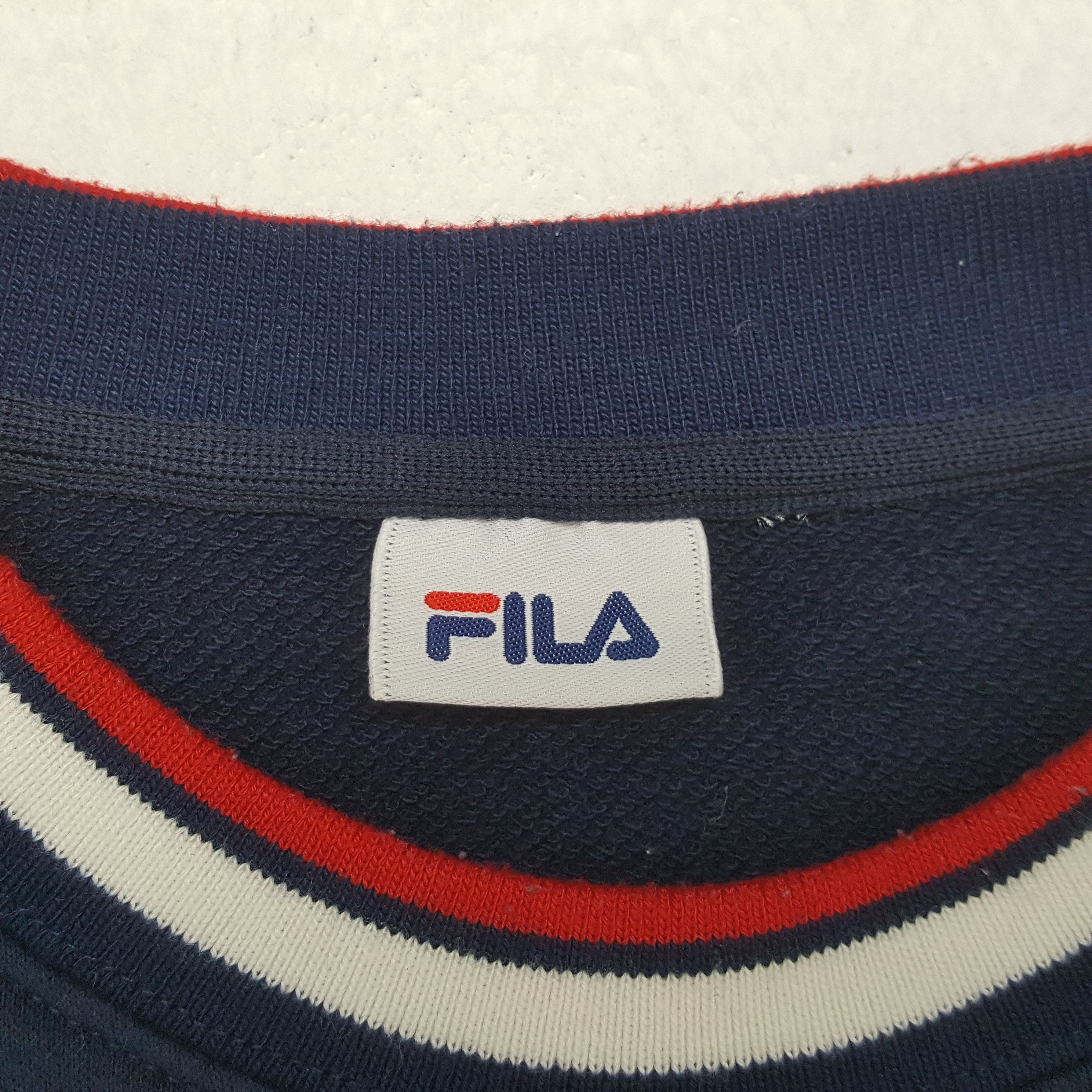Fila FILA Spellout Design Sweatshirt C292N15 Size US S / EU 44-46 / 1 - 4 Thumbnail