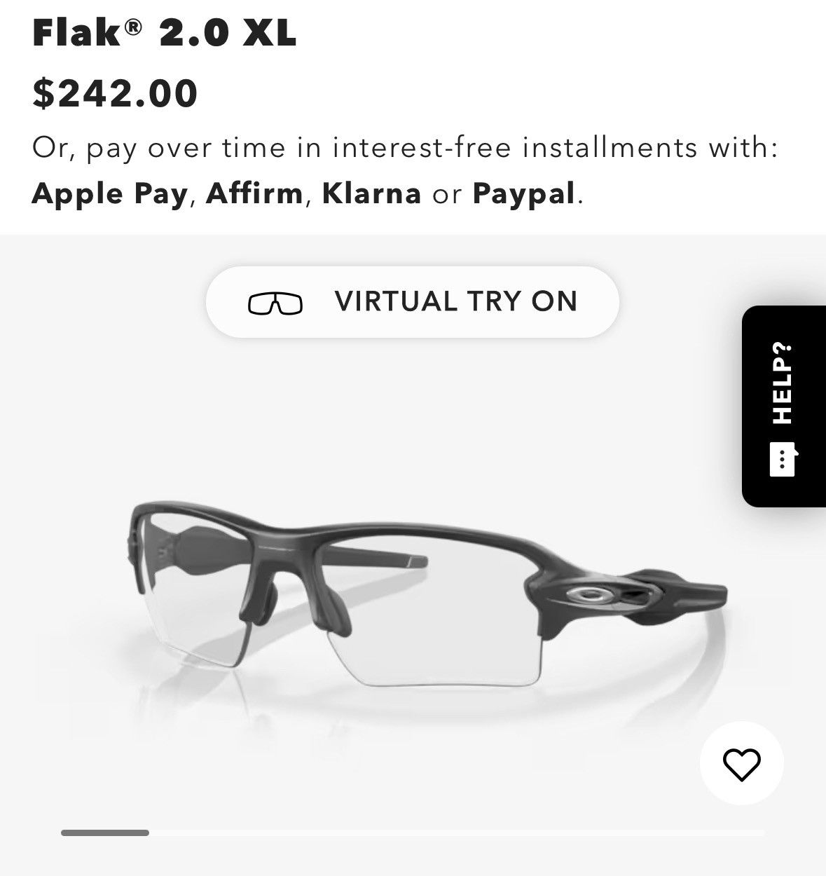 Oakley Oakley Clear Sunglasses Size ONE SIZE - 5 Thumbnail