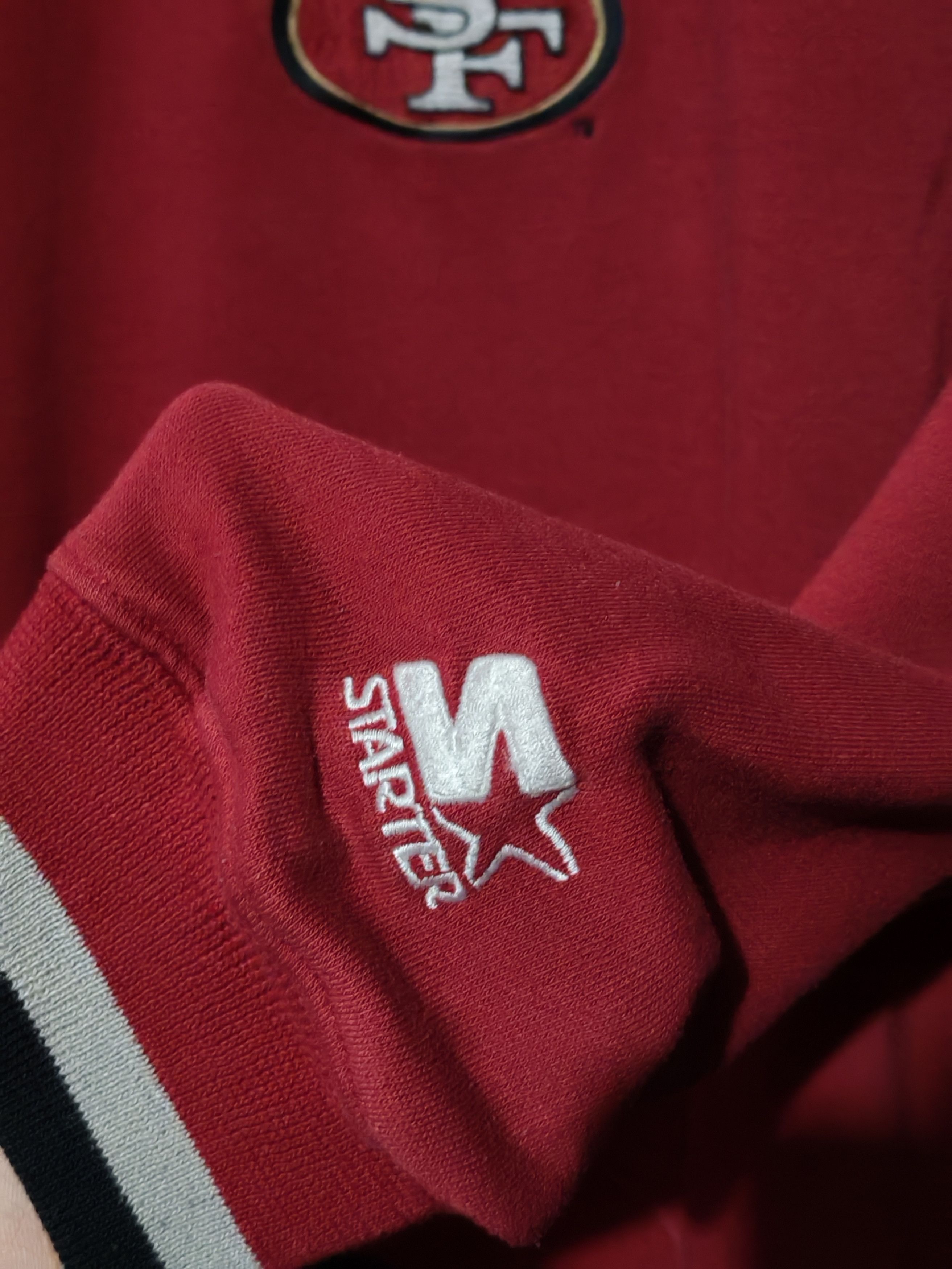Starter Vintage 1990 Starter SAN FRANCISCo 49ERS America Size US XL / EU 56 / 4 - 4 Thumbnail