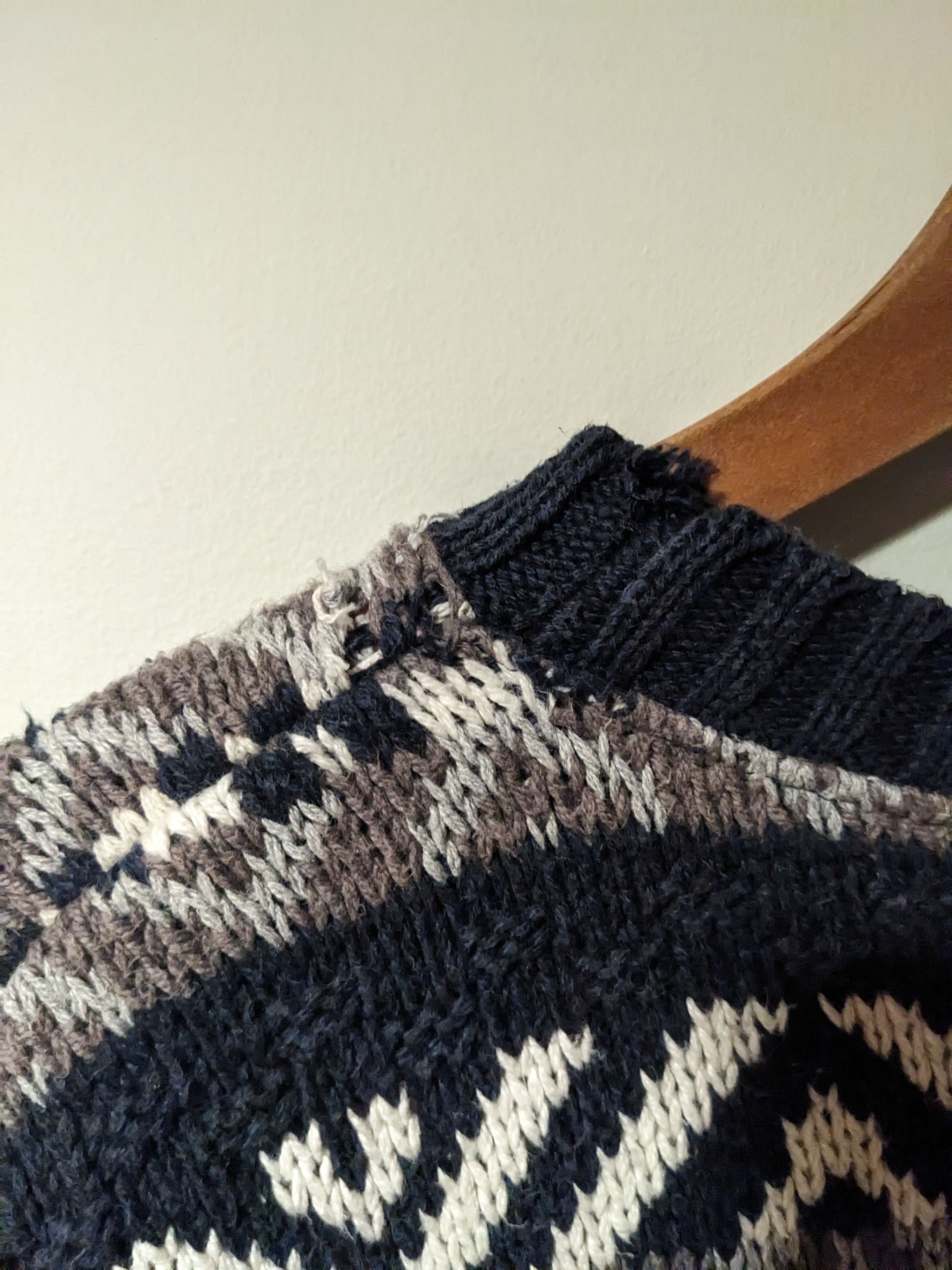 Other Vintage 90s Rittenhouse Square Blue Large Knitted Sweater Size US L / EU 52-54 / 3 - 4 Thumbnail