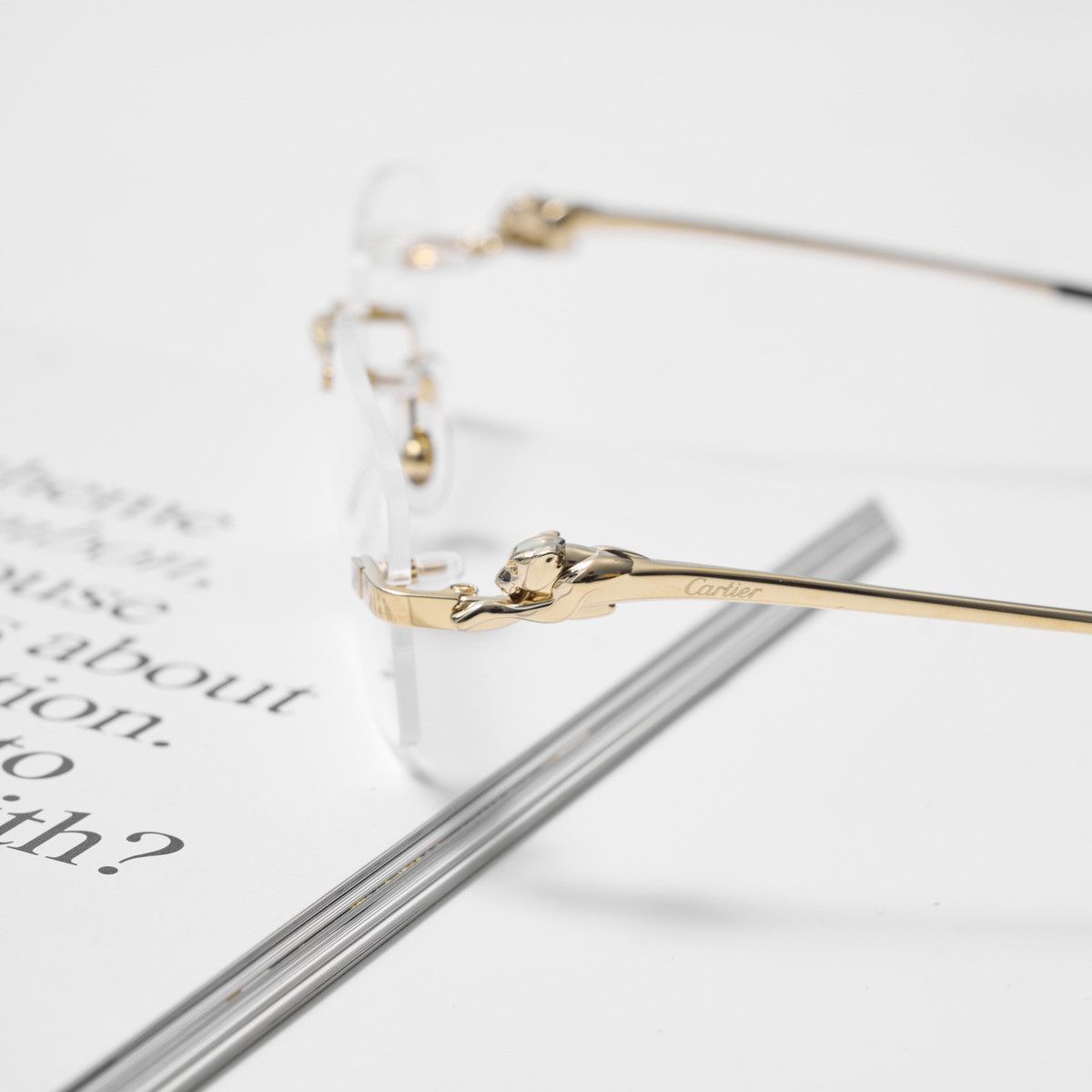 Cartier CARTIER CT0281O 001 GLASSES Size ONE SIZE - 3 Thumbnail