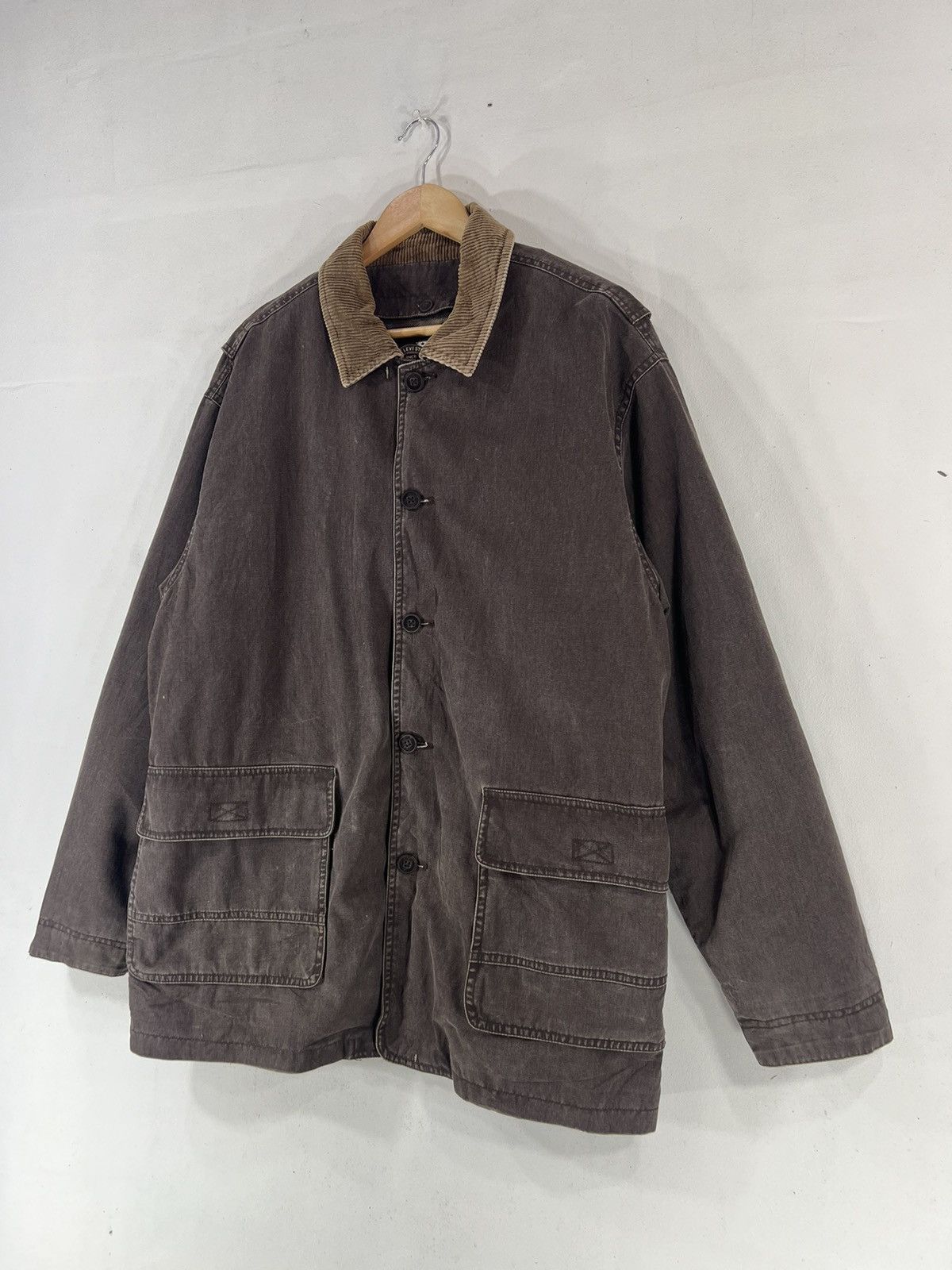 Levi's × Vintage Vintage Levis Blacket Full Button Jacket Size US XL / EU 56 / 4 - 3 Thumbnail