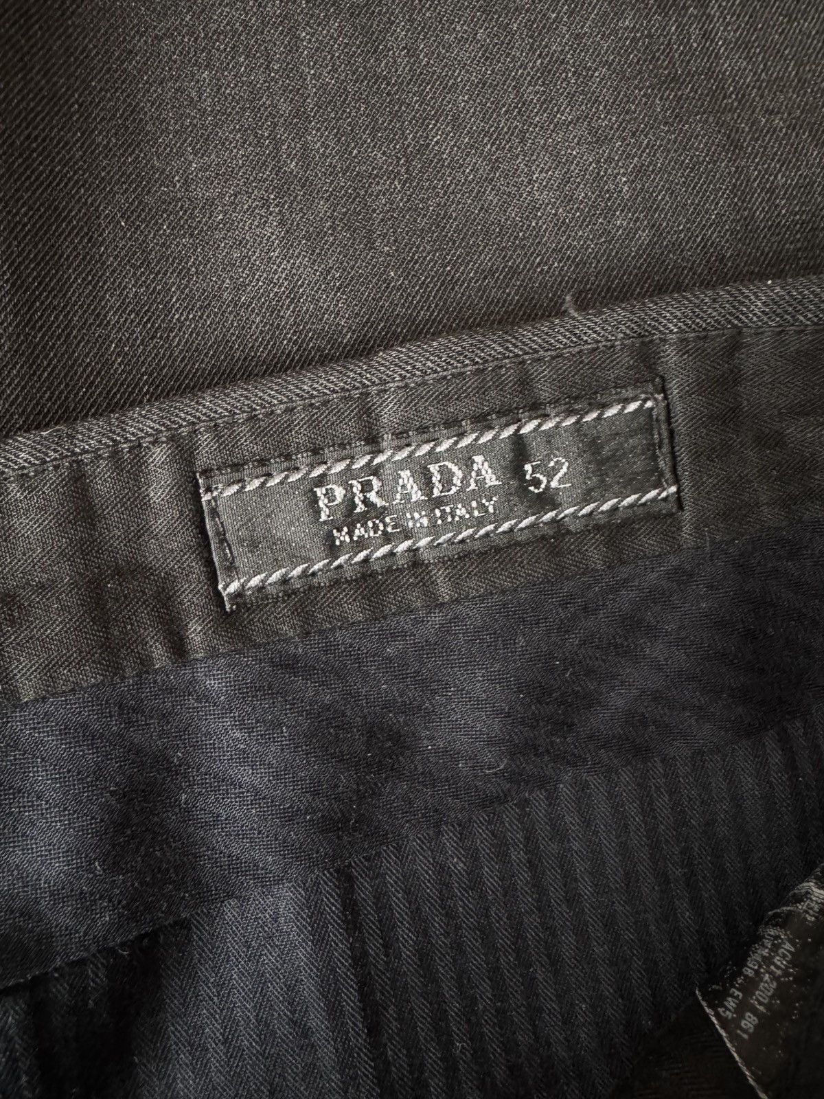 Prada 🔥 Prada Dark Grey Wool Trousers Size US 36 / EU 52 - 5 Thumbnail