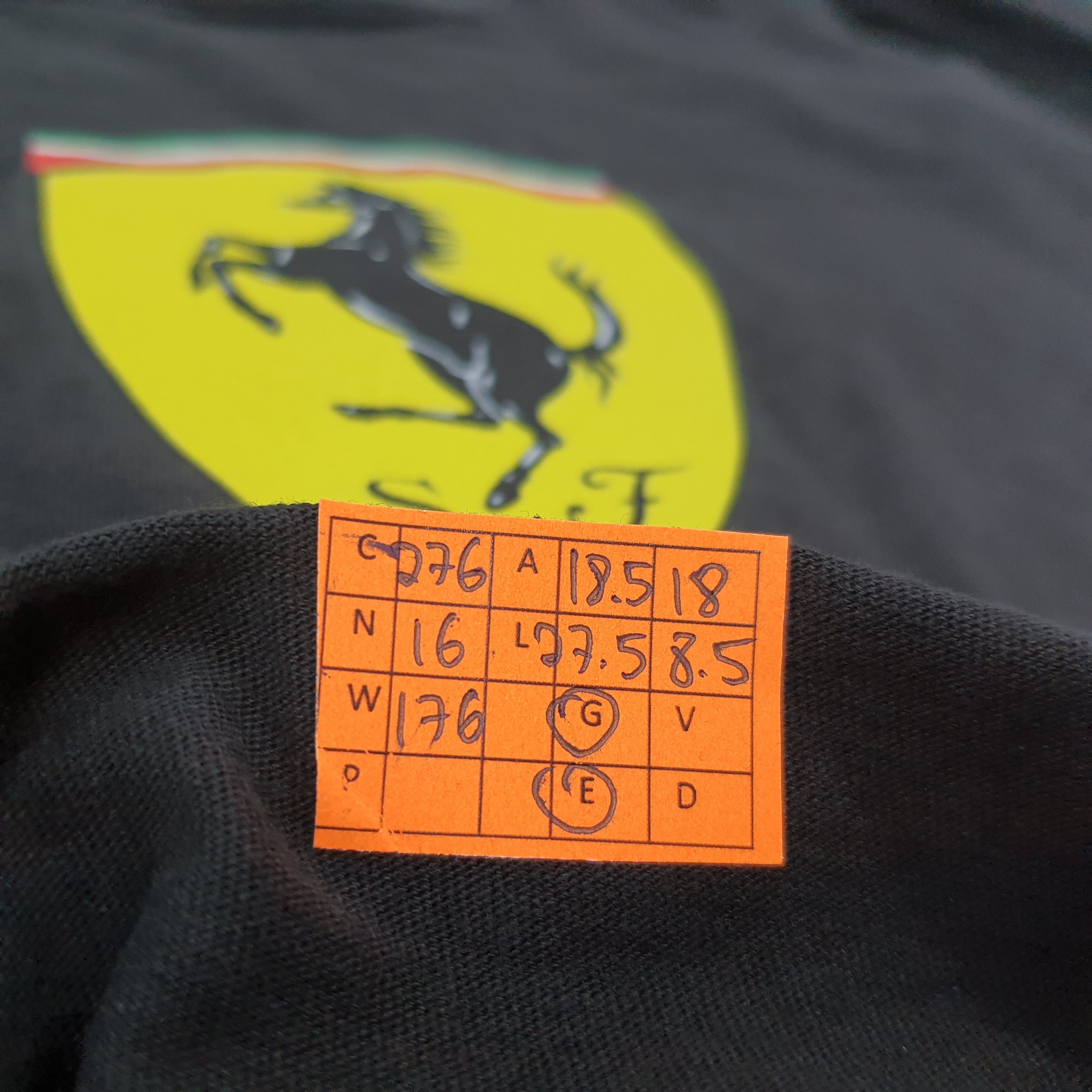 Ferrari Vintage Ferrari Sports Logo Tshirt C276N16 Size US S / EU 44-46 / 1 - 6 Thumbnail