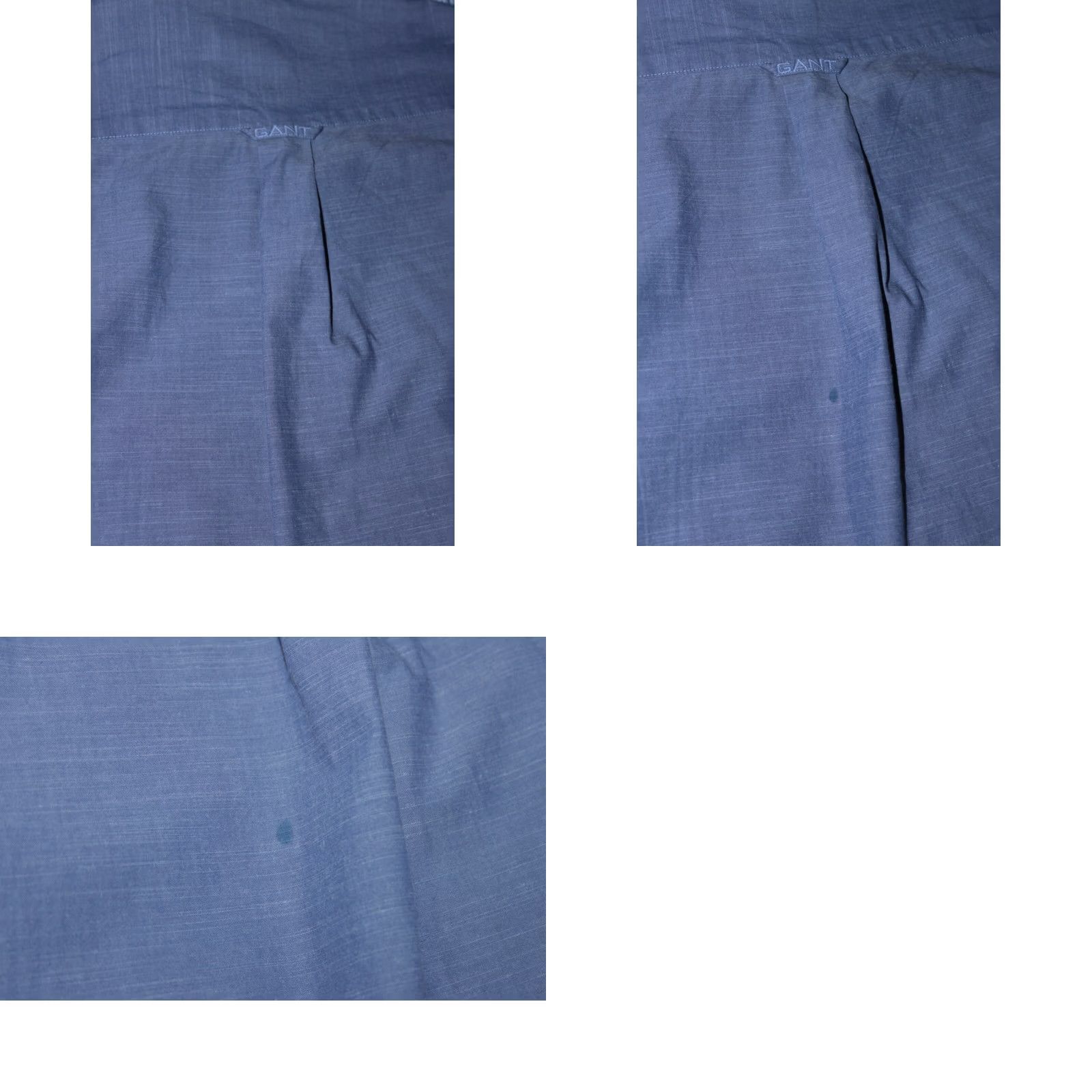 Gant GANT Shirt Mens Blue M E-Z Fit Casual Long Sleeve Collared Cotton Regular Size M Blue Mens Size US M / EU 48-50 / 2 - 8 Thumbnail