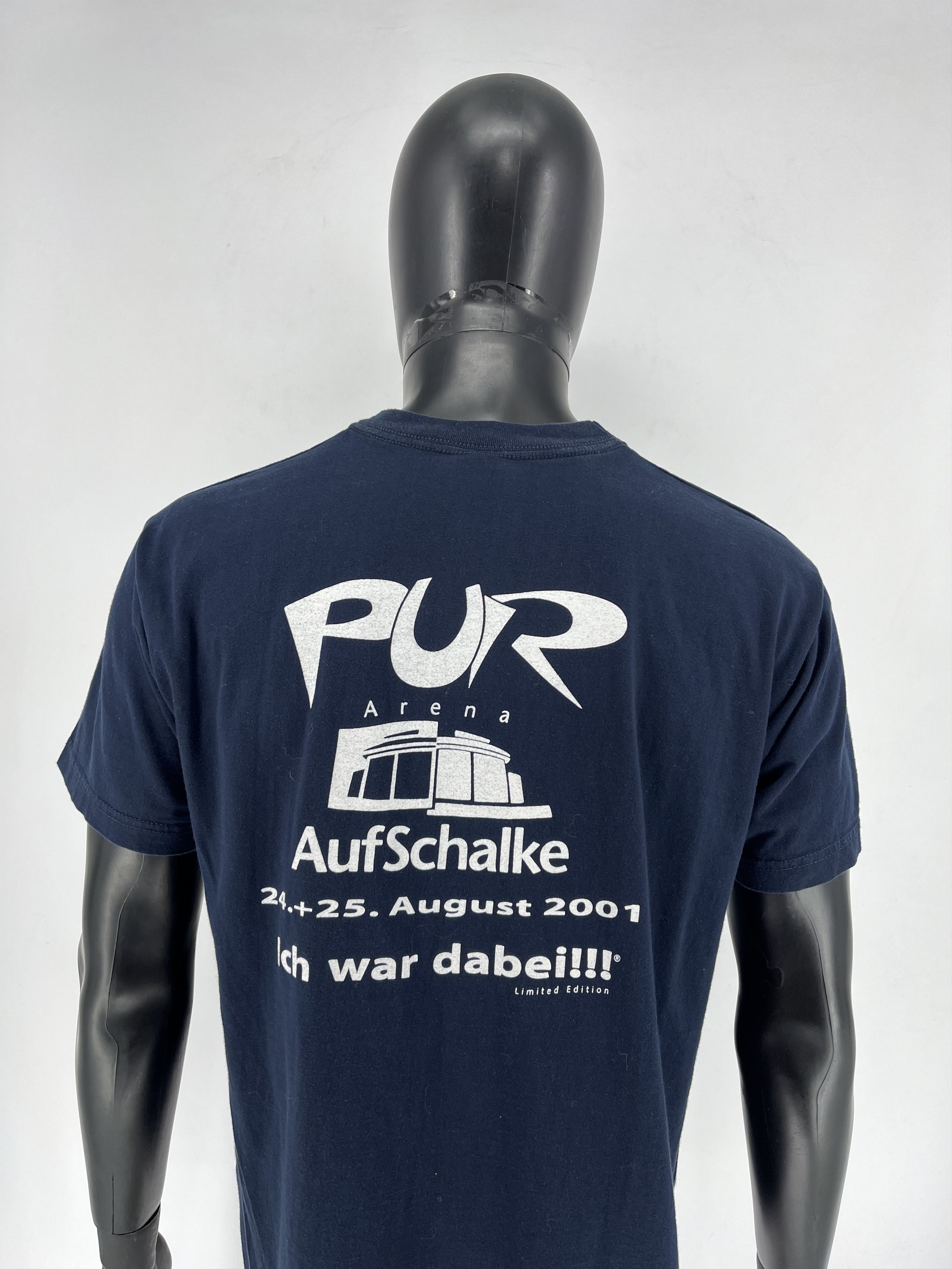 Band Tees PUR T-shirt for Schalke 2001 size M undressed in Schleswig Size US M / EU 48-50 / 2 - 1 Thumbnail