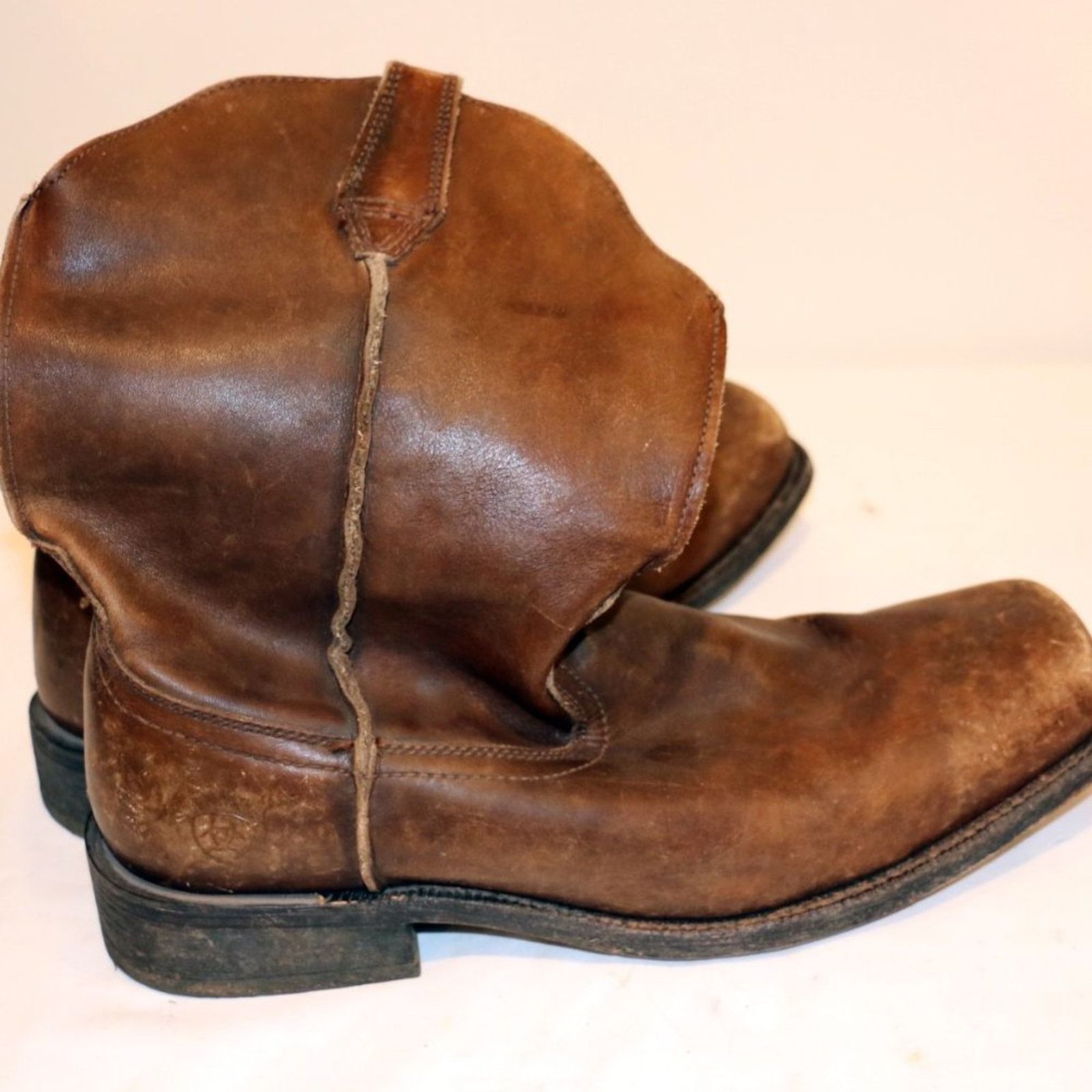 Ariat Ariat Men's Brown Rambler Leather Boots Size 13 # 10027227 Size US 13 / EU 46 - 5 Thumbnail