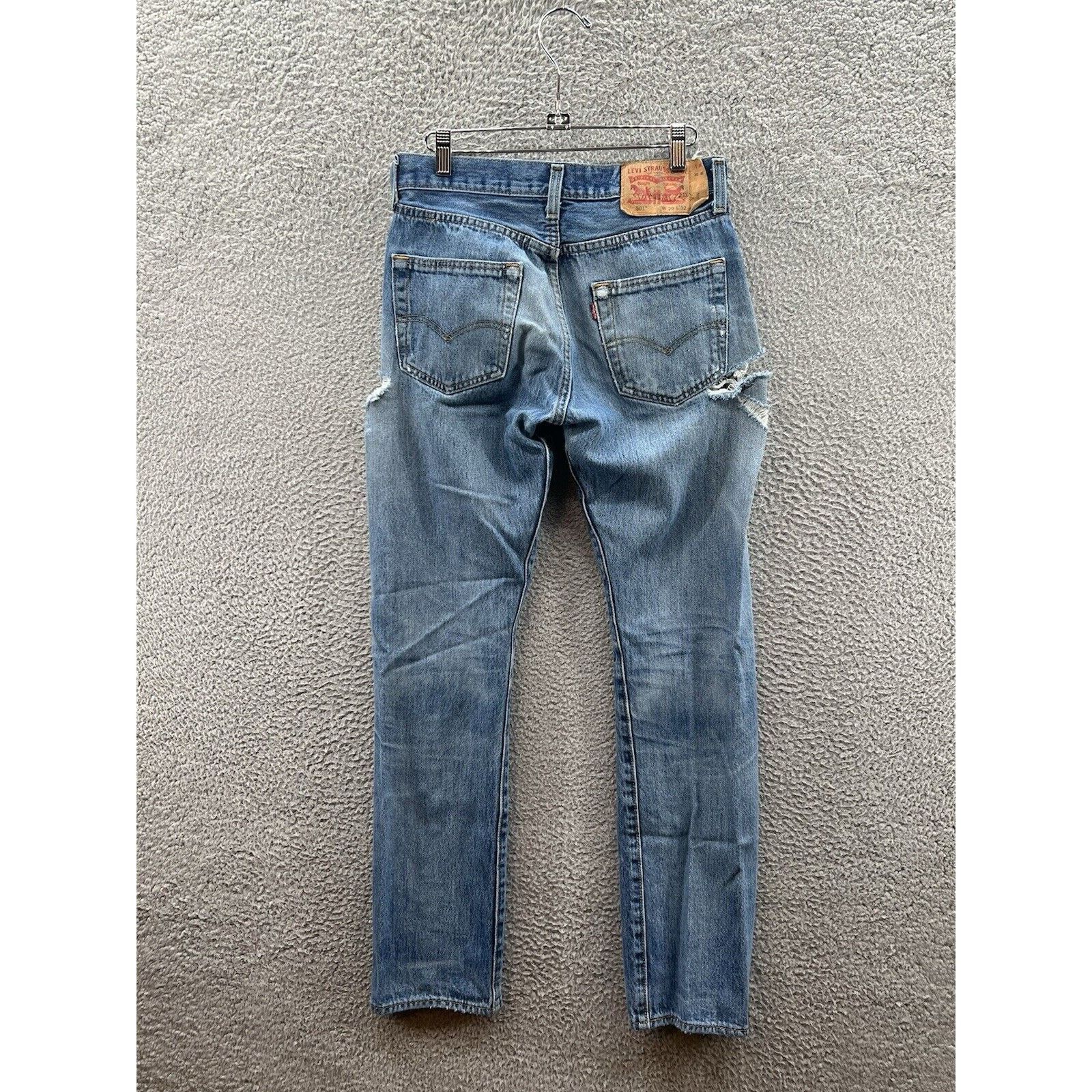 Levi's Levi’s 501 511 512 Denim Jeans Bundle Lot Of 4 Sz W 29 L 32 Size 29" - 9 Thumbnail