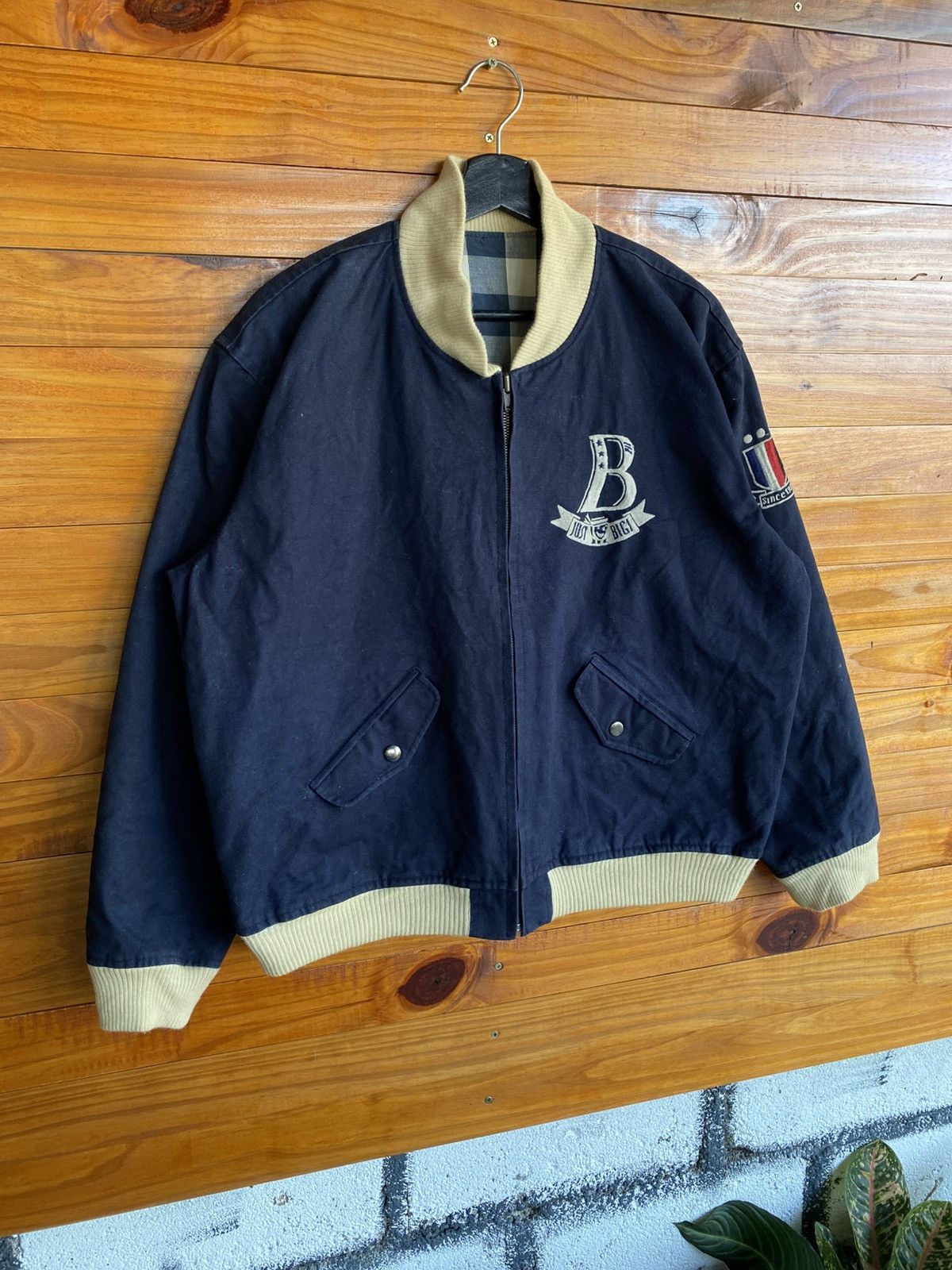 BIGI Vintage Just Bigi Caribbean Reversible Bomber Jacket Size US L / EU 52-54 / 3 - 7 Thumbnail