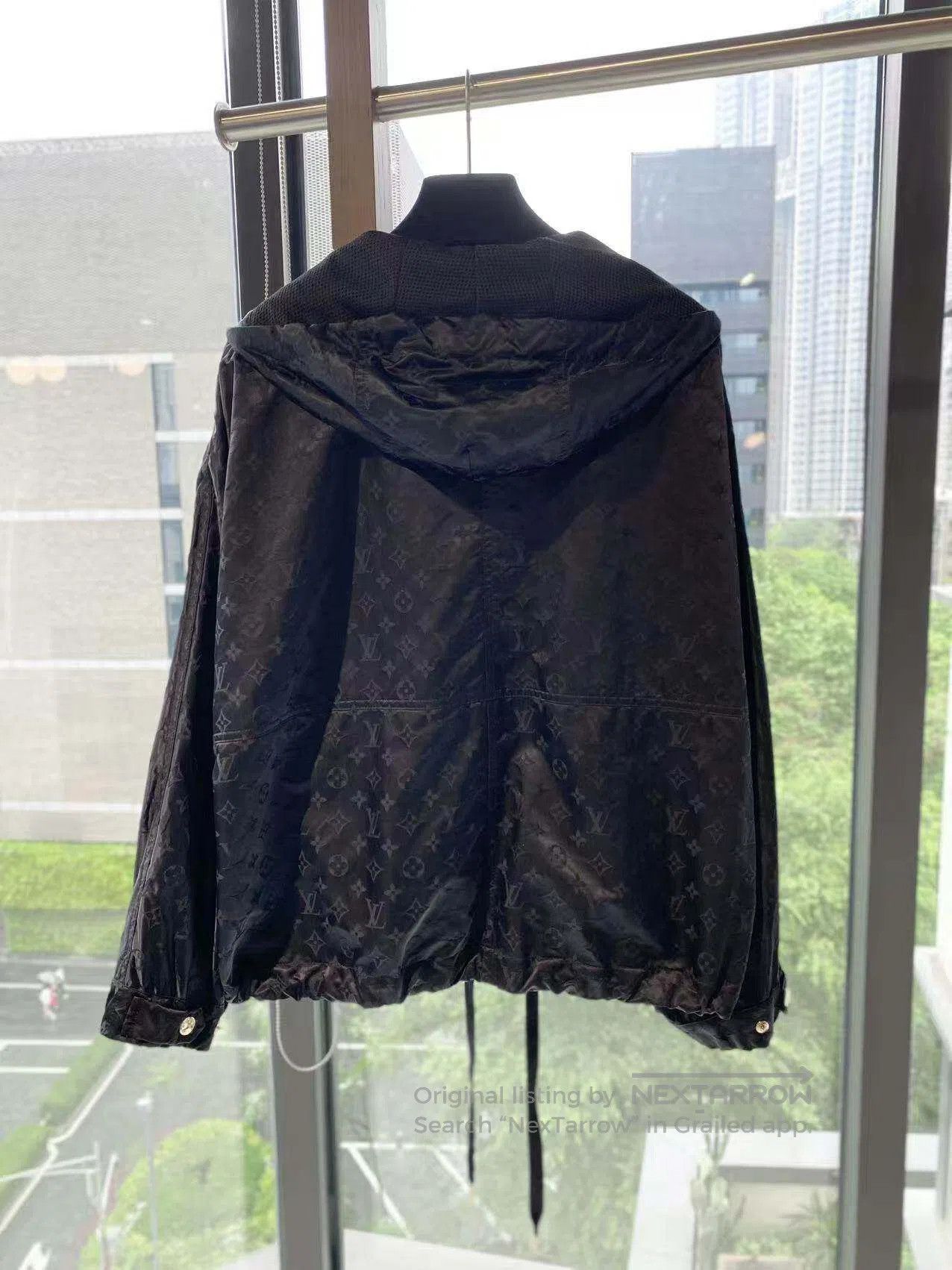 Louis Vuitton Louis Vuitton Black all over print jacket| Size XXS / US 00 / IT 34 - 3 Thumbnail