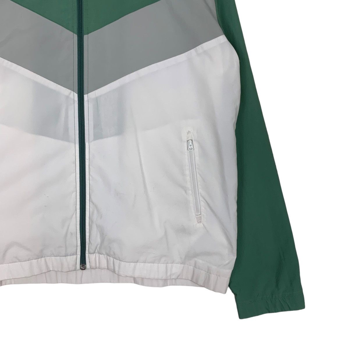 Nike Y2k NIKE Big Swoosh Logo Colorblock Hoodie Jacket #0954-C42 Size US L / EU 52-54 / 3 - 6 Thumbnail
