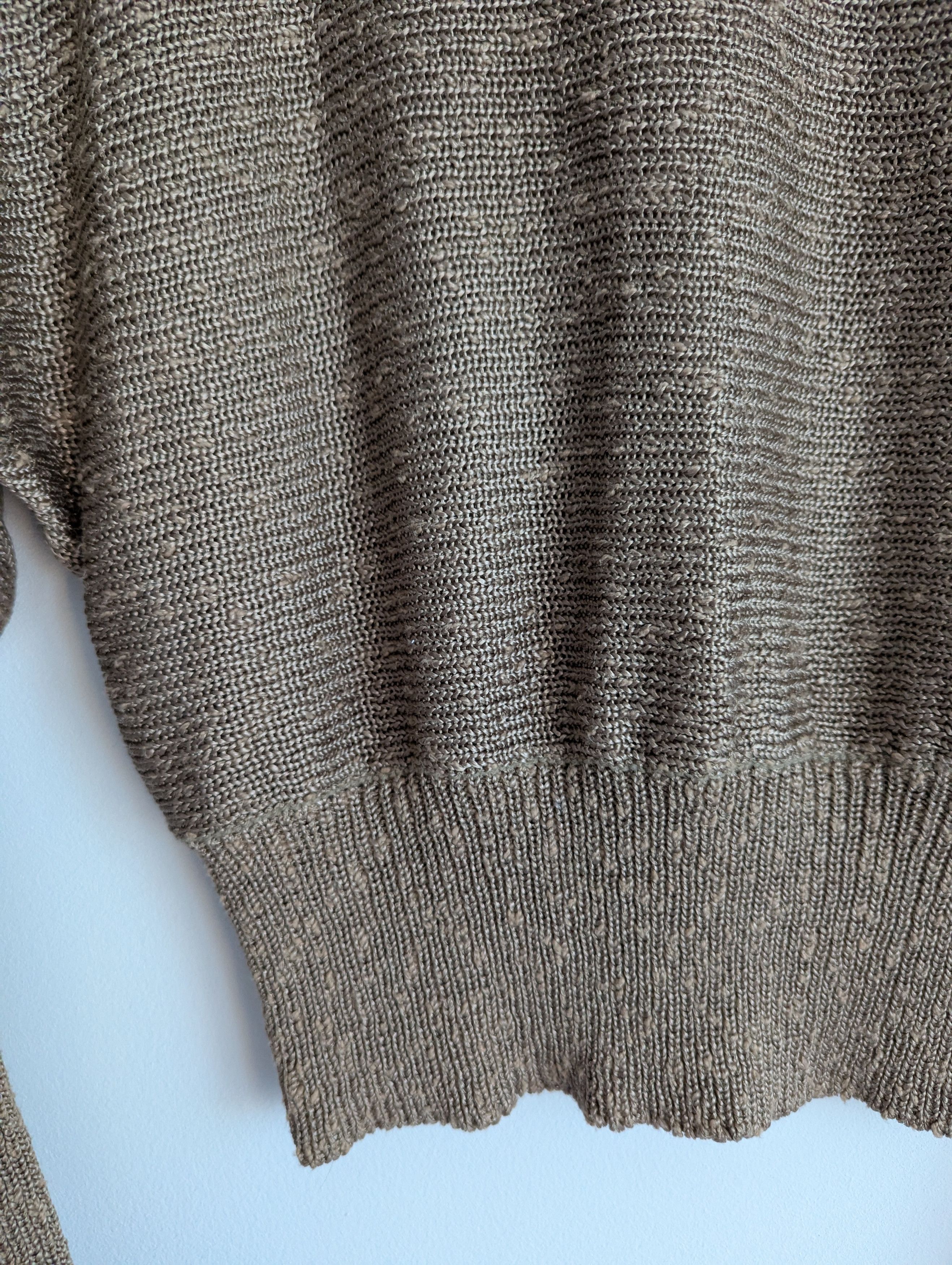 Embellished Knit Sweater Sequins Angora Golden