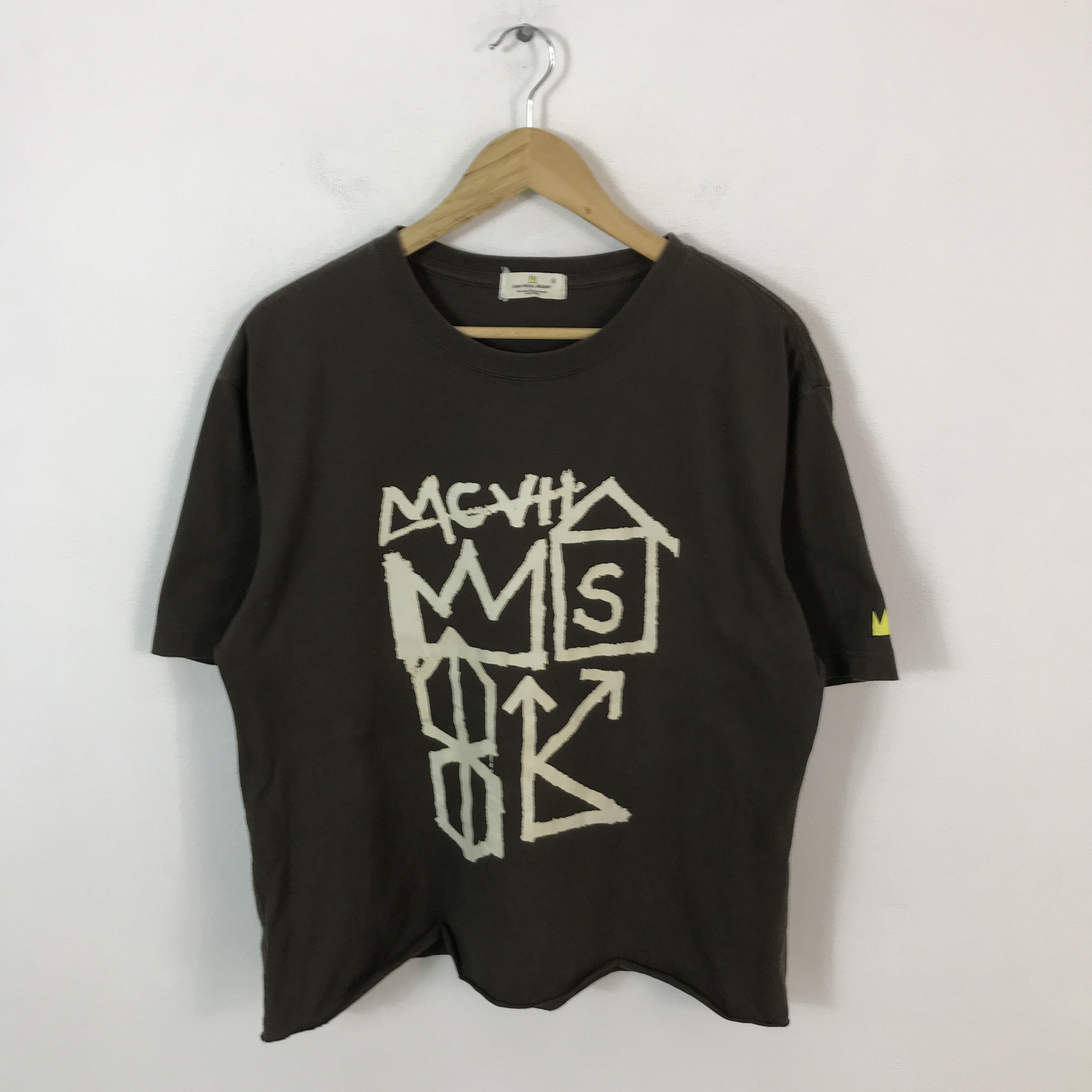 Jean-Michel Basquiat Jean michel basquiat cropped style tshirts Size US XL / EU 56 / 4 - 1 Thumbnail