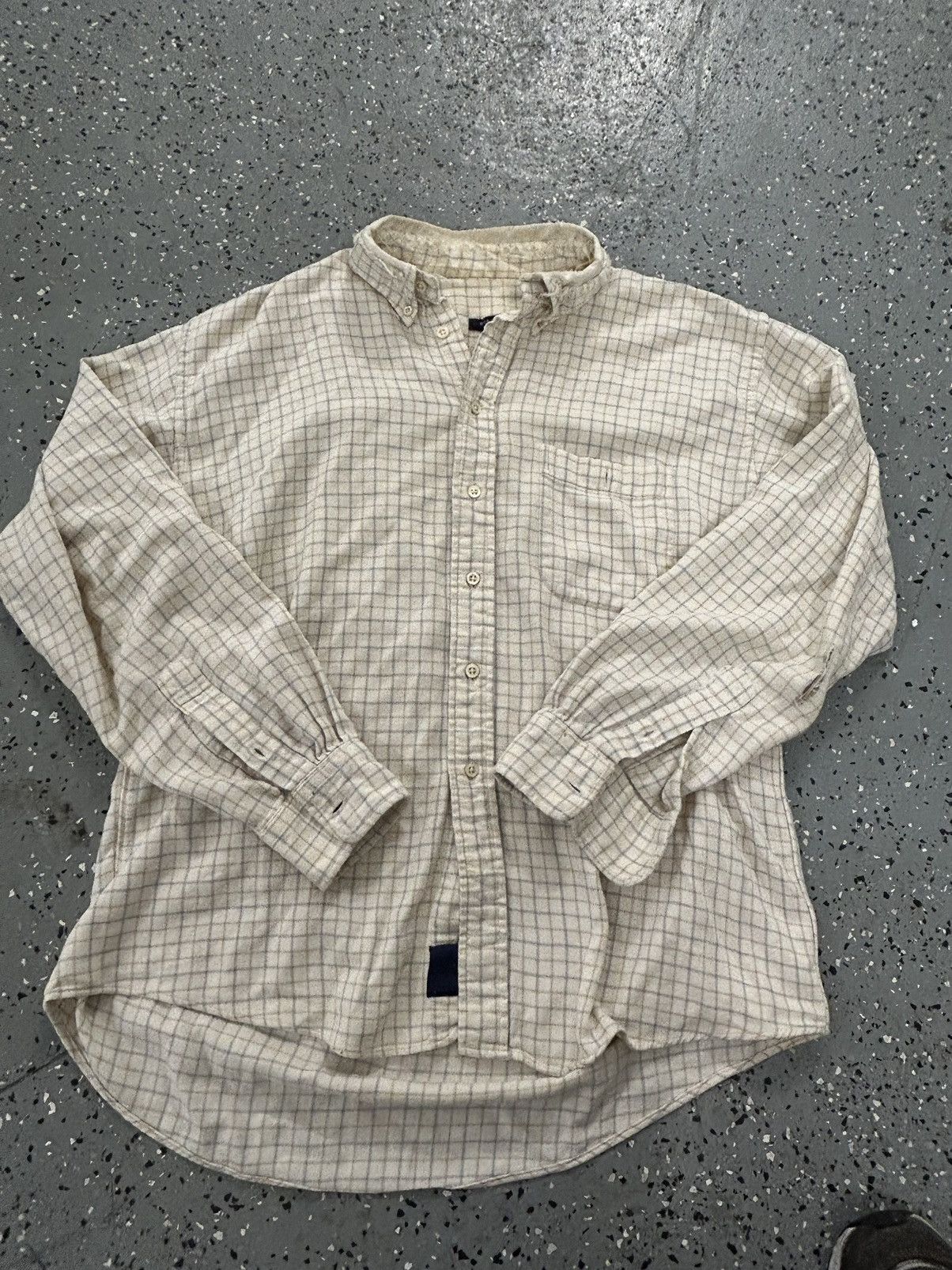 Burberry × Vintage Vintage Burberry button up Size US L / EU 52-54 / 3 - 1 Thumbnail