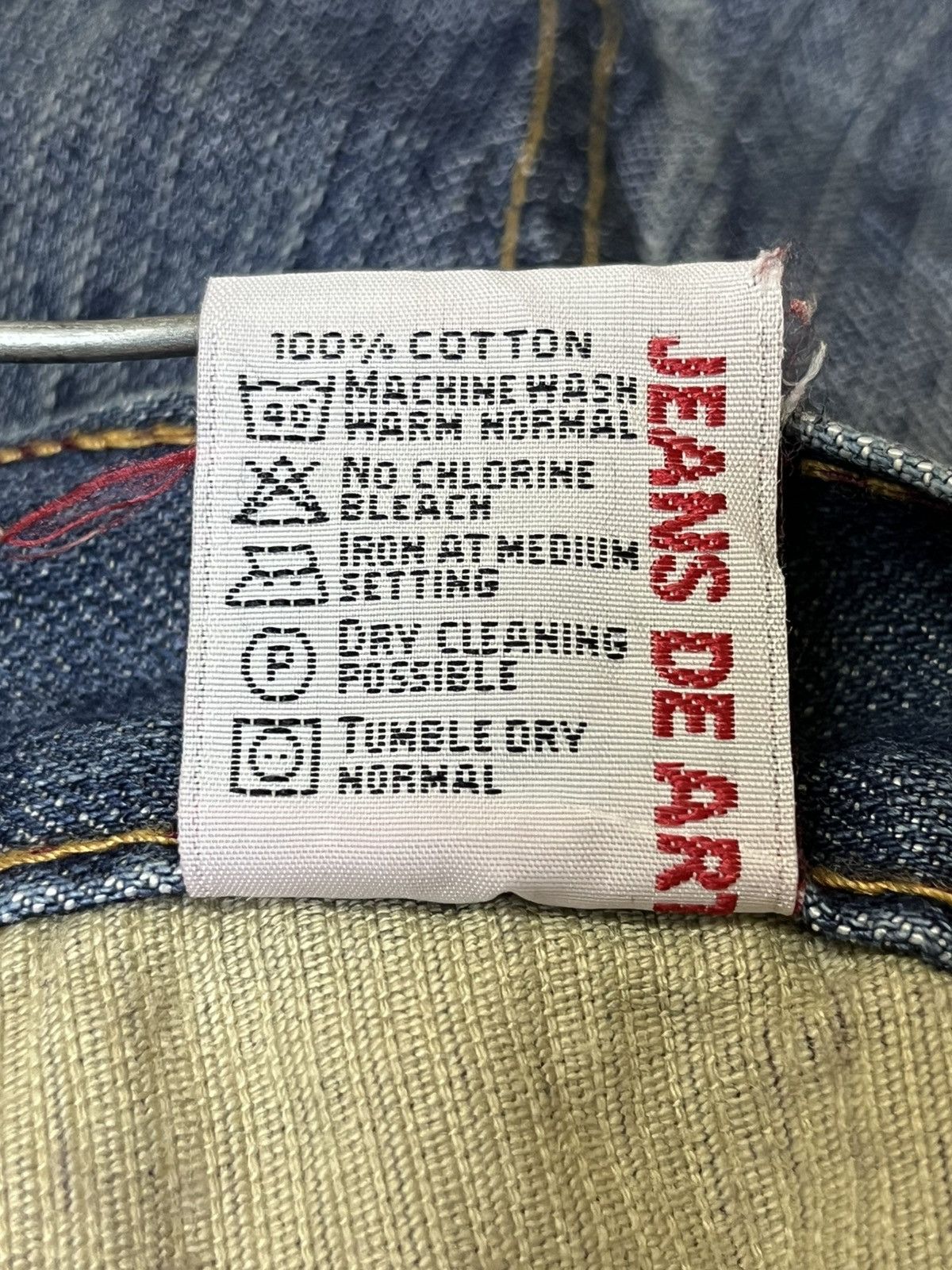 Japanese Brand JAPANESE ARCHIVE Y2K JEANS DE ART BONDAGE CARGO FLARED JEANS Size US 34 / EU 50 - 18 Thumbnail