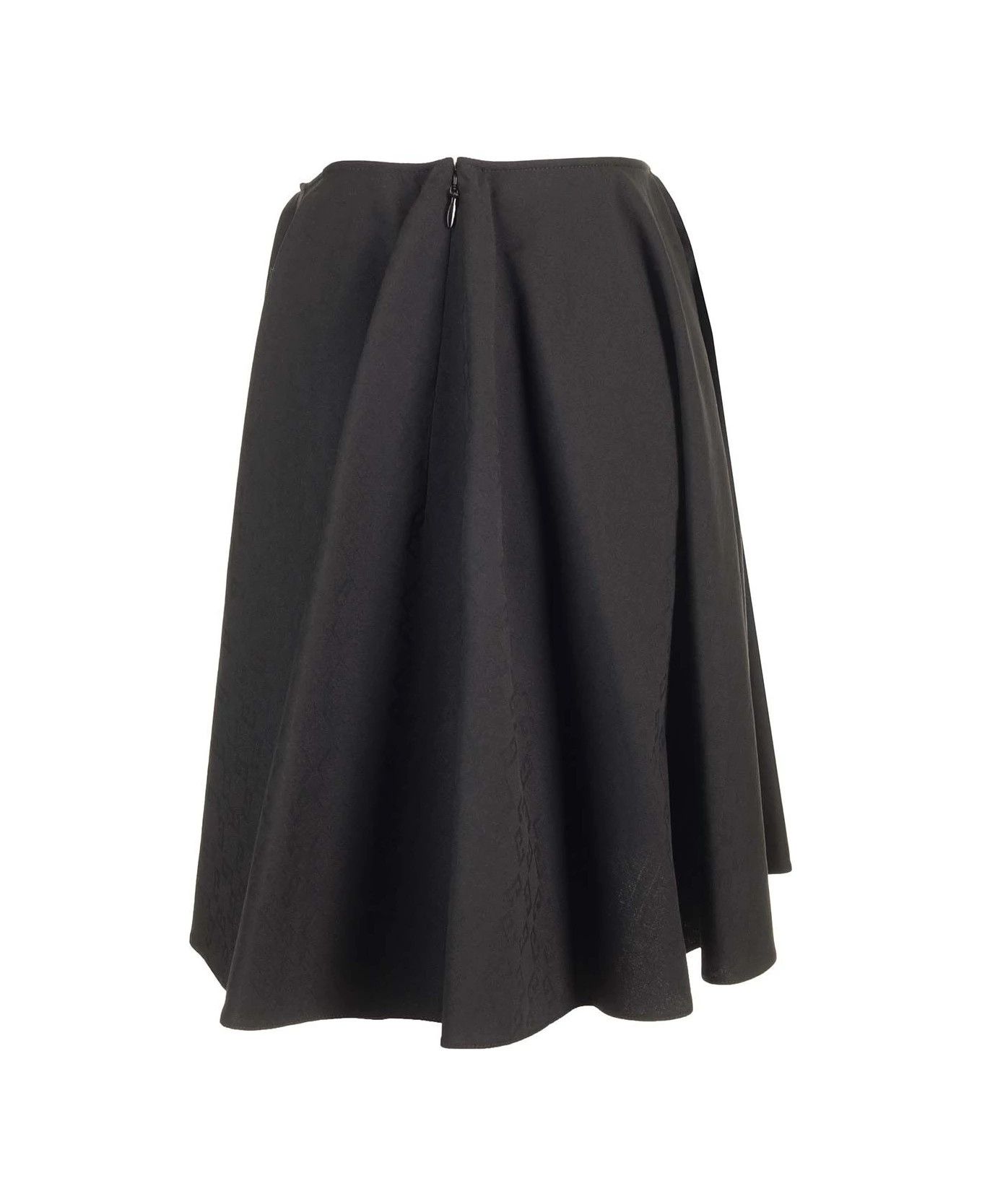 Givenchy o1n1vont0326 Full Skirt in Black Size 25" / US 0 / IT 36 - 3 Thumbnail