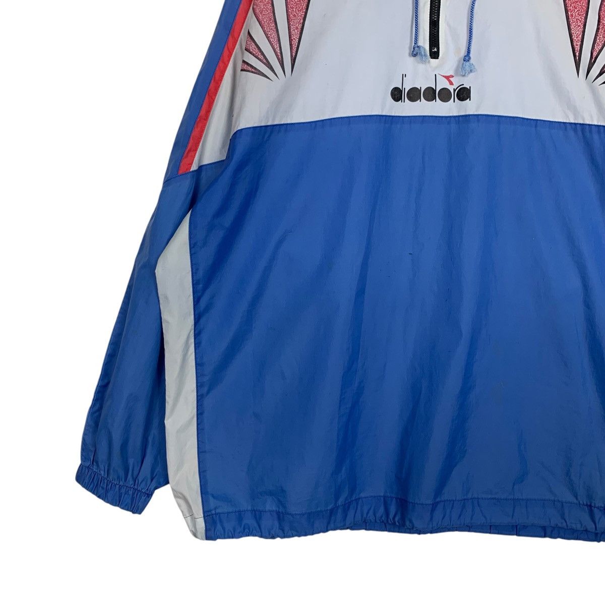 Diadora 90’s DIADORA Big Logo Half Zip Pullover Jacket #2812-C127 Size US L / EU 52-54 / 3 - 5 Thumbnail