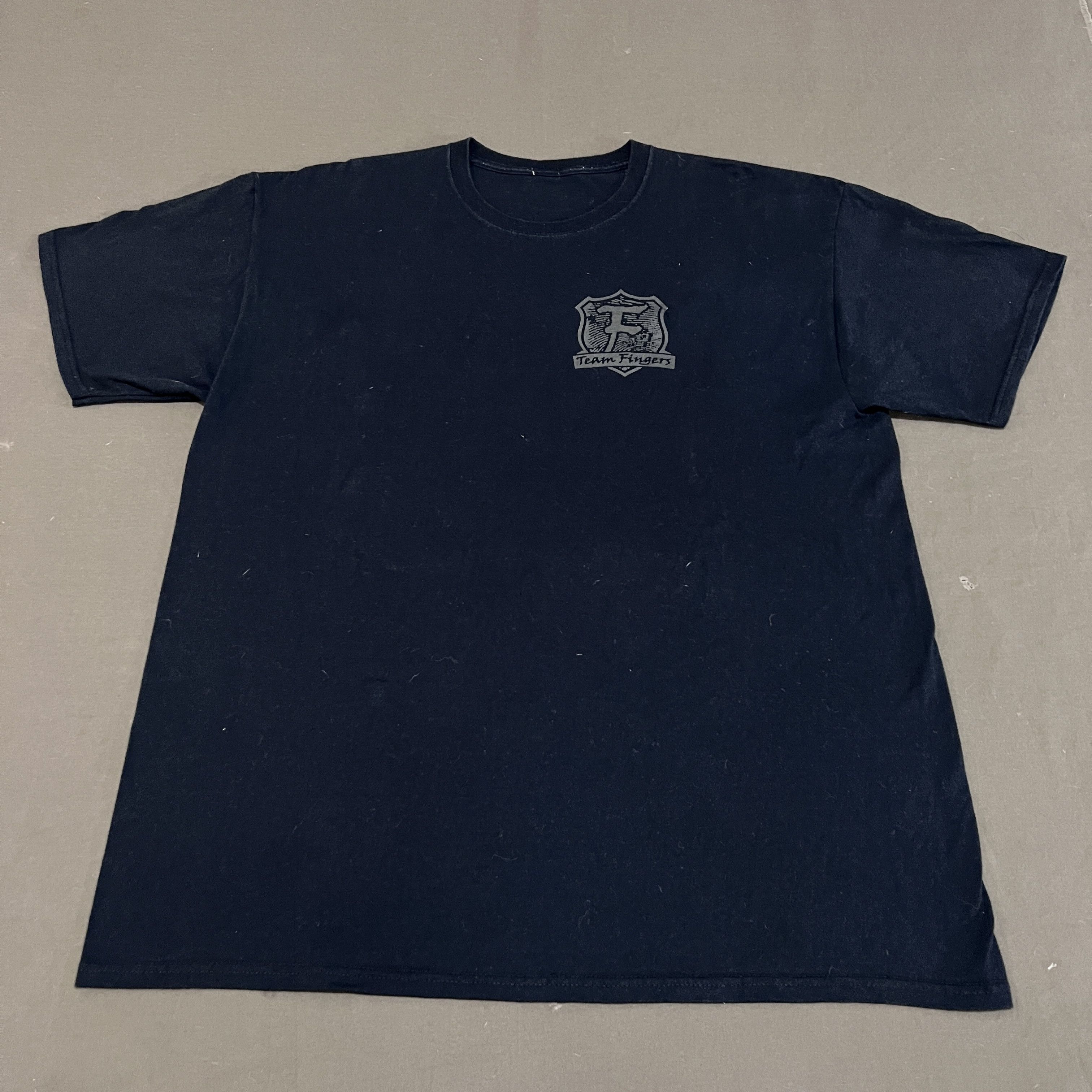 Vintage Vintage Y2K Team fingers on the trigger Promo Tee XL Gun Size US XL / EU 56 / 4 - 3 Thumbnail