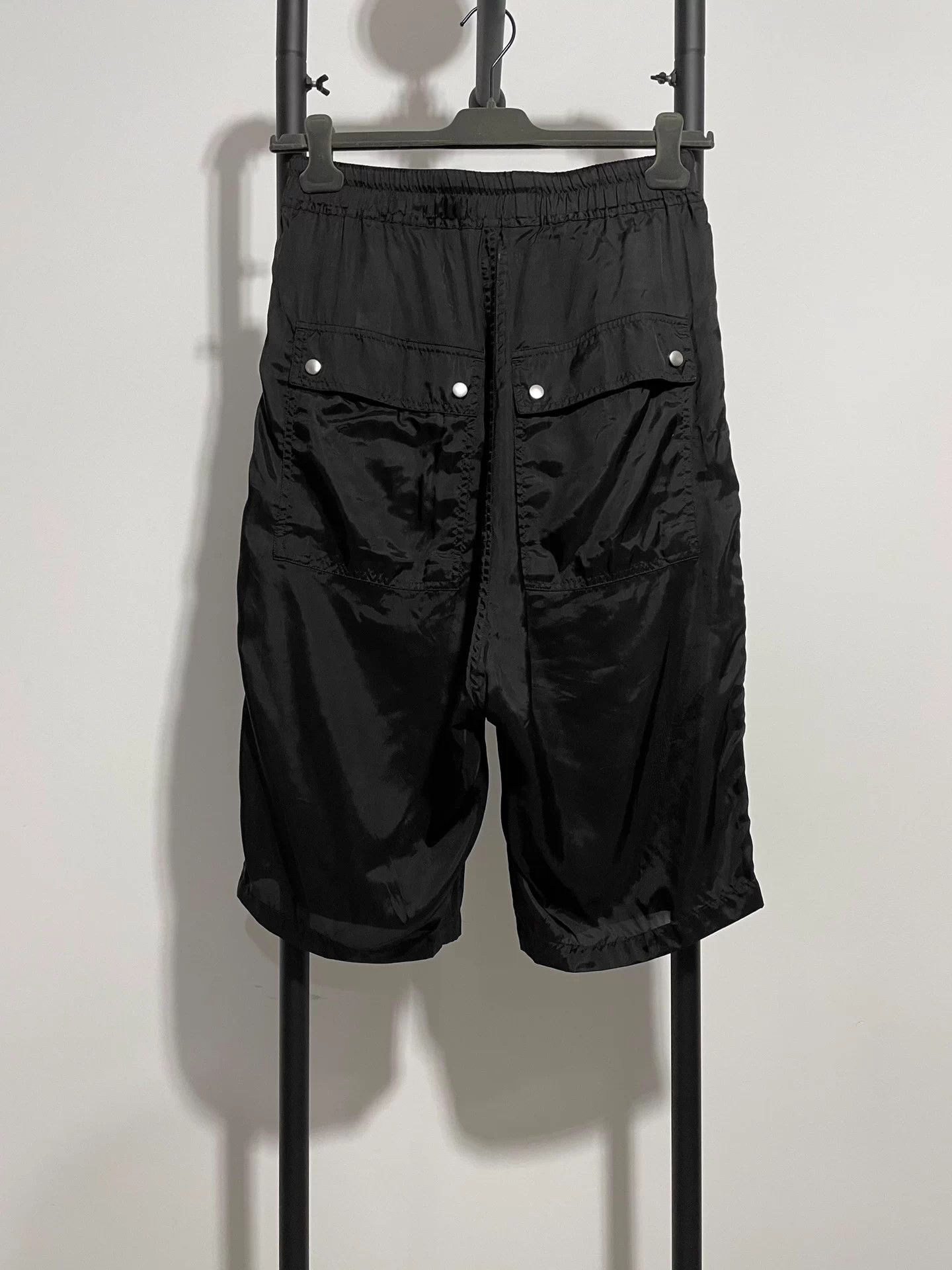 Rick Owens Rick Owens Mainline Bela Zipper Cupro Short 48 Size US 32 / EU 48 - 2 Thumbnail