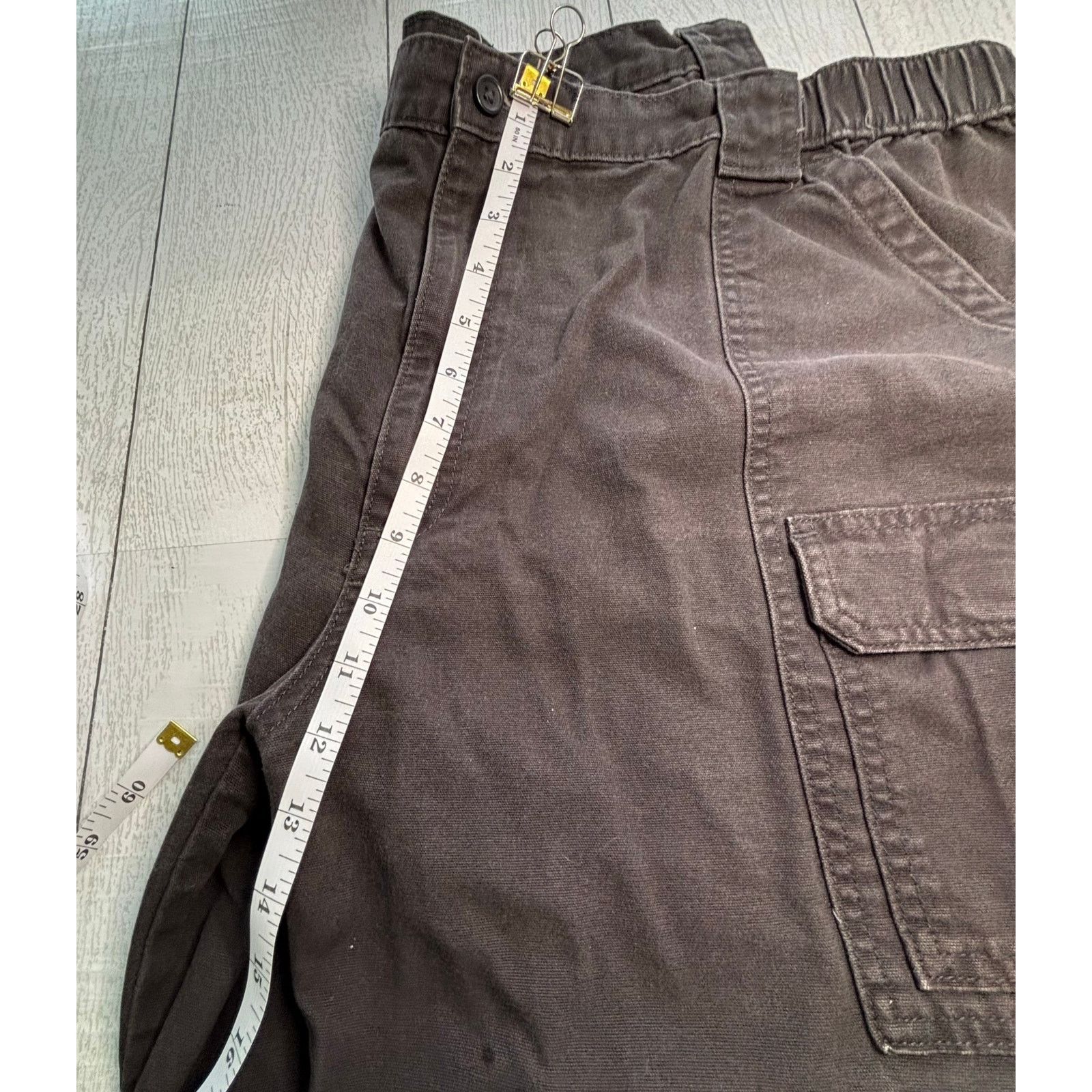 Savane Savane Dark Gray Cargo Shorts Men’s Size 42 Size US 42 / EU 58 - 7 Thumbnail