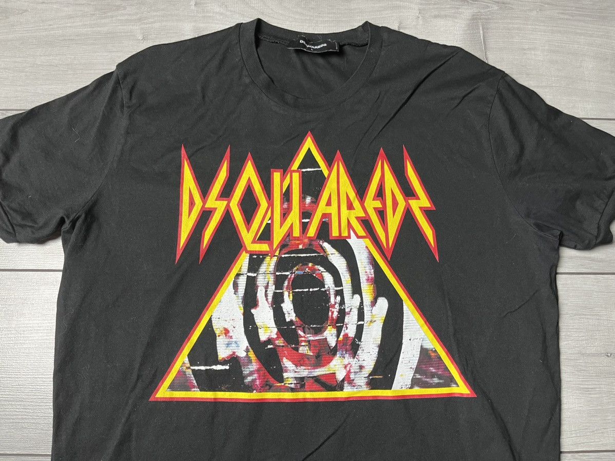 Def Leppard Dsquared Tshirt style def leopard size Large Size US L / EU 52-54 / 3 - 3 Thumbnail