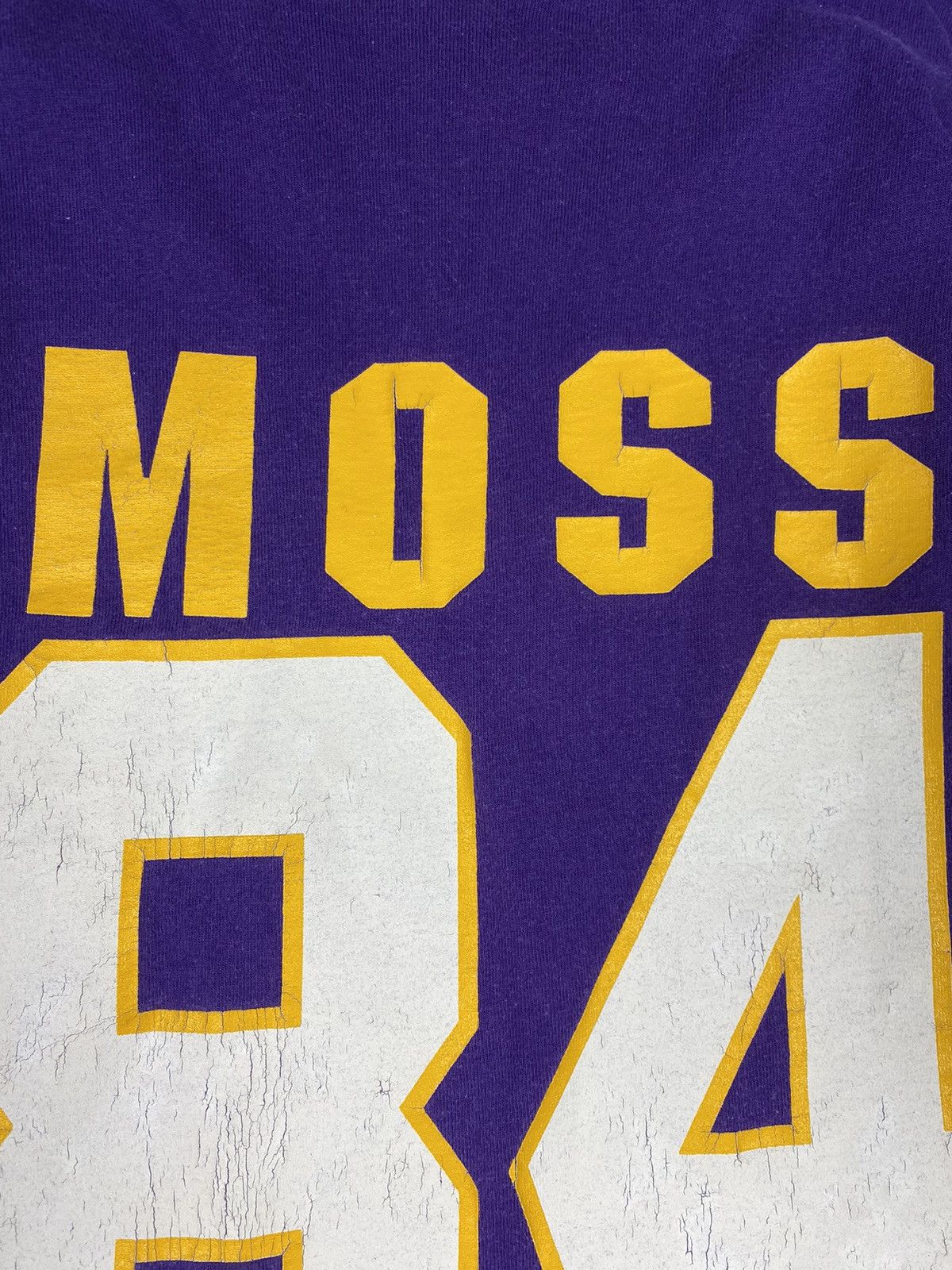 Starter Starter Randy Moss Minnesota Vikings Double Sided Shirt Size US XXL / EU 58 / 5 - 12 Thumbnail