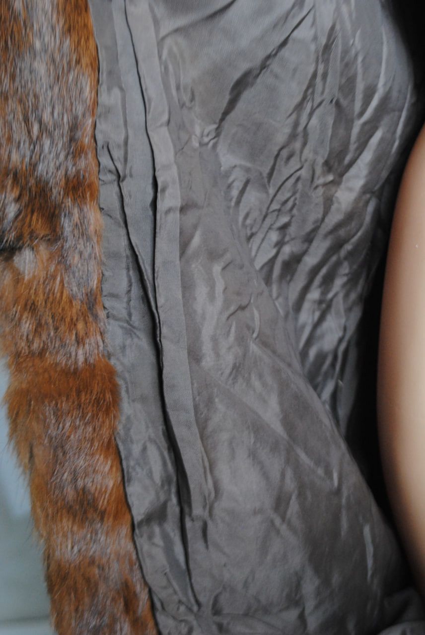 Other Women's Genuine Rabbit Fur Coat Size L / US 10 / IT 46 - 4 Thumbnail